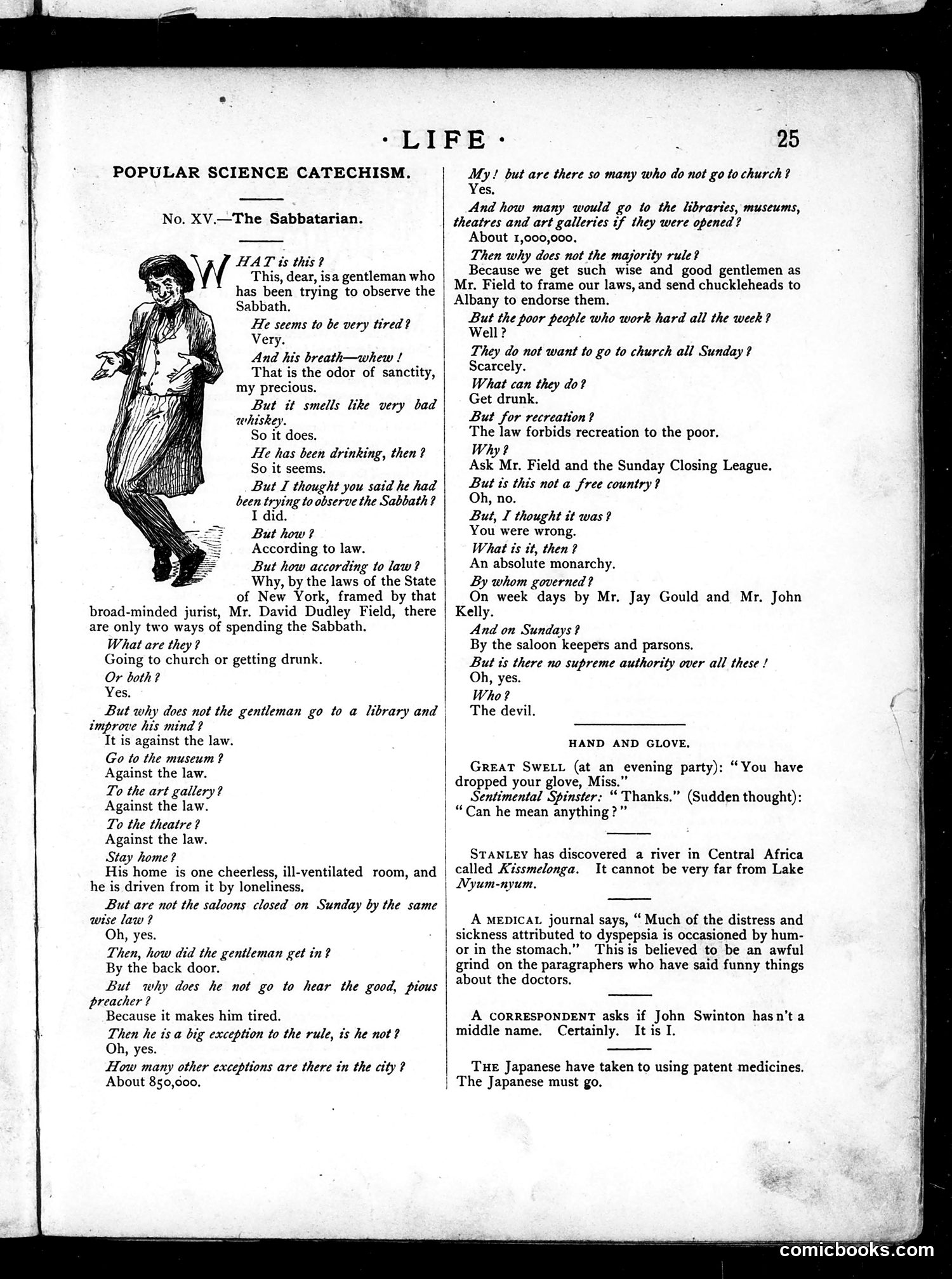 Life — January 10, 1884 — page 11: Life, 1884-01-10