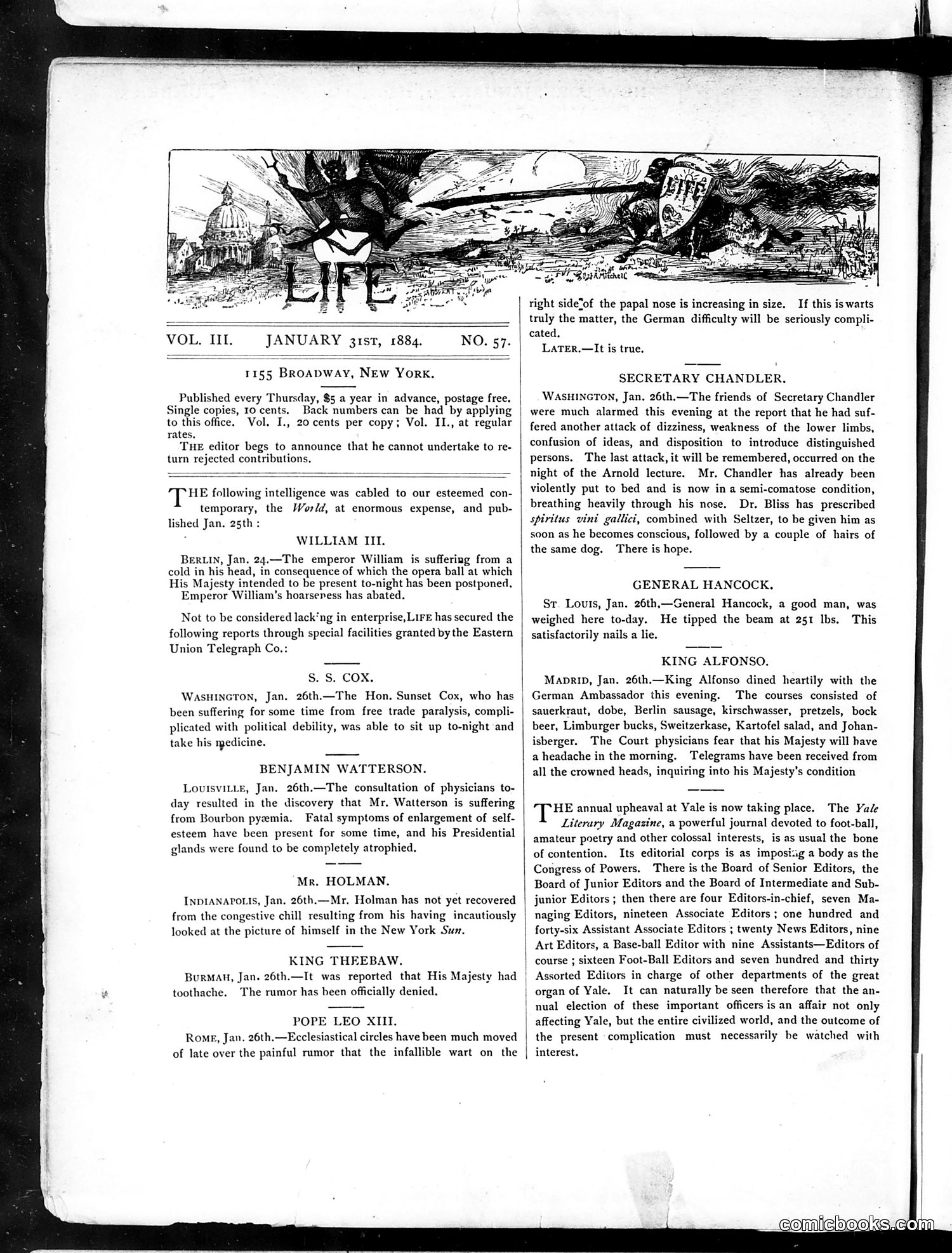 Life — January 31, 1884 — page 2: Life, 1884-01-31