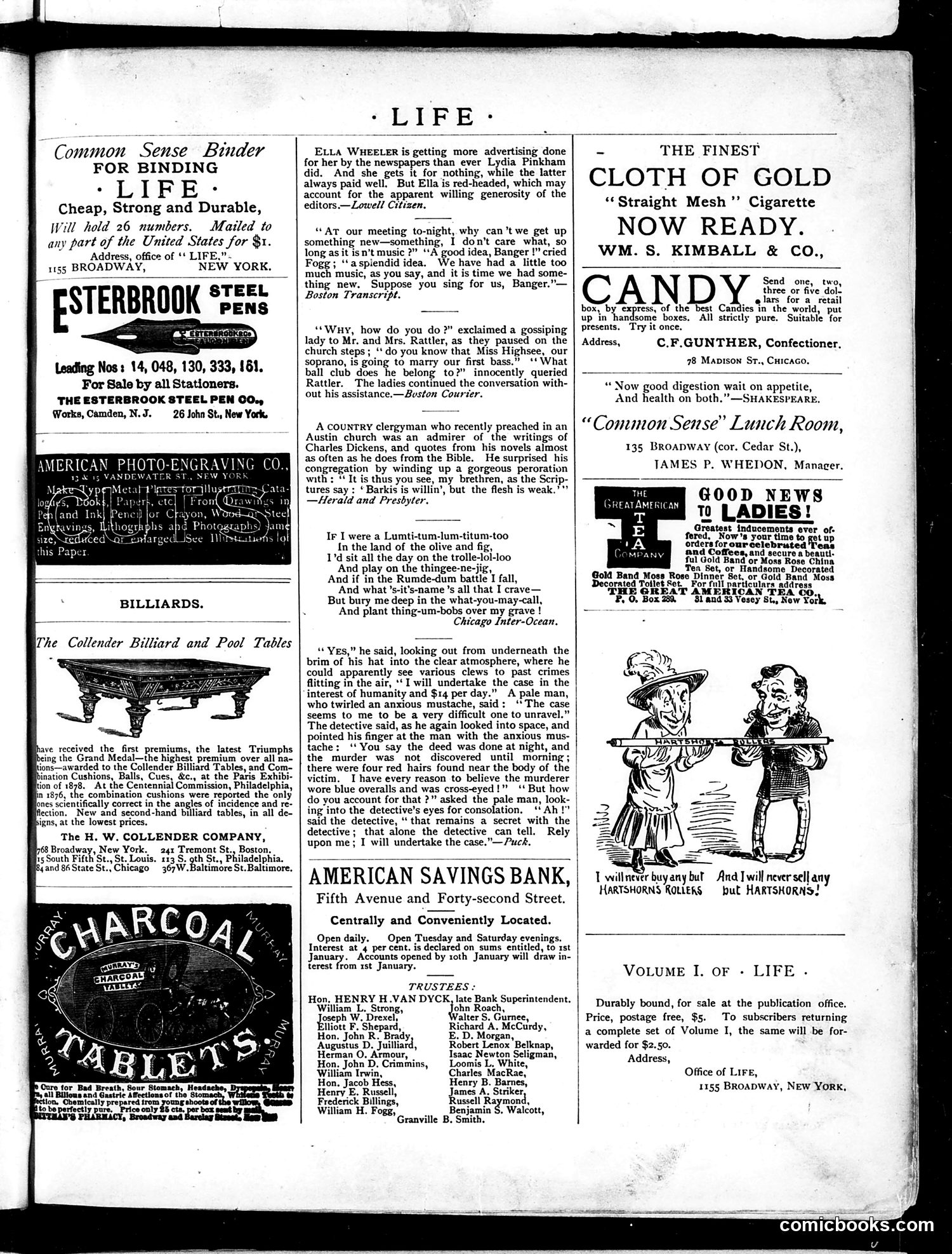 Life — January 31, 1884 — page 5: Life, 1884-01-31