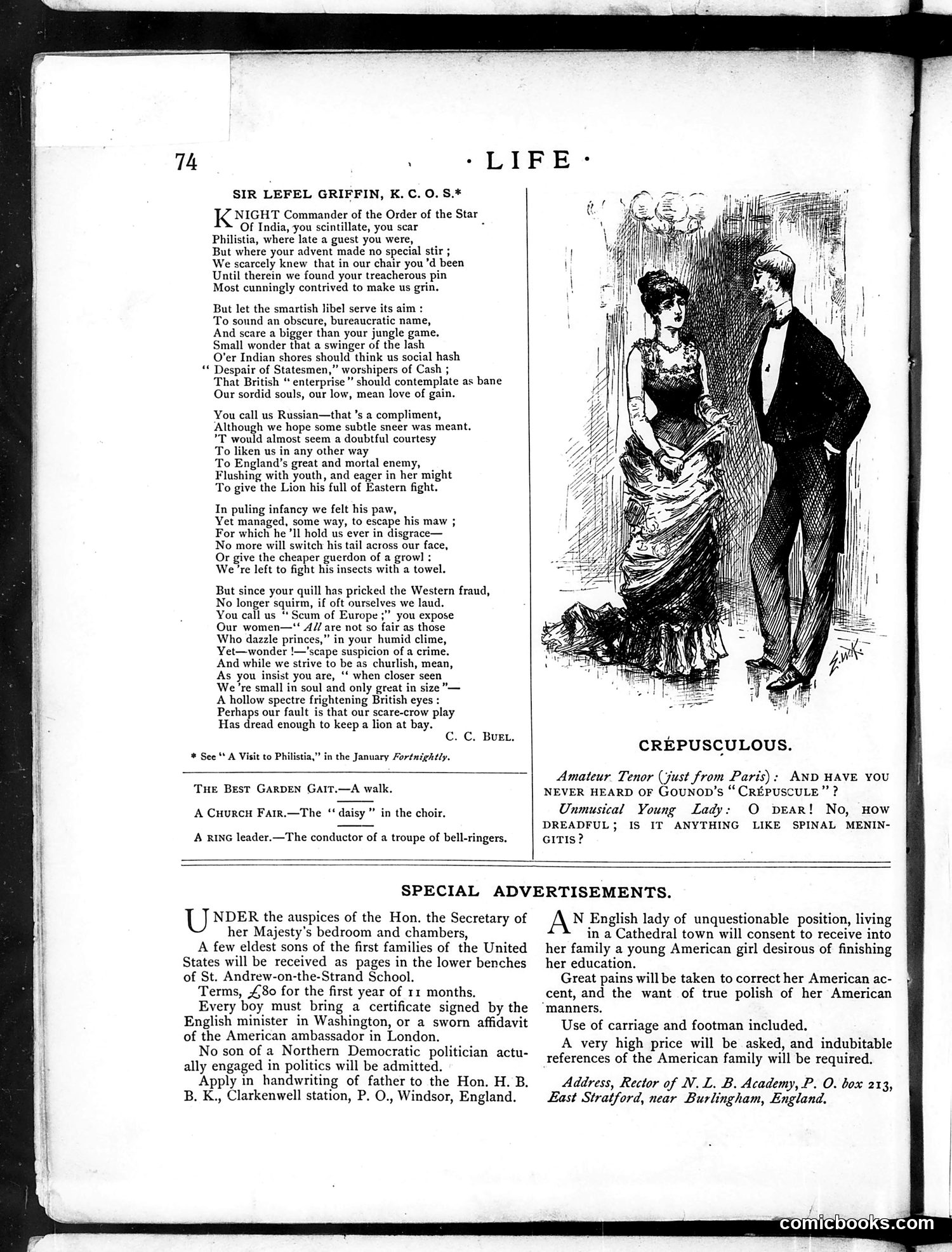 Life — February 7, 1884 — page 4: Life, 1884-02-07