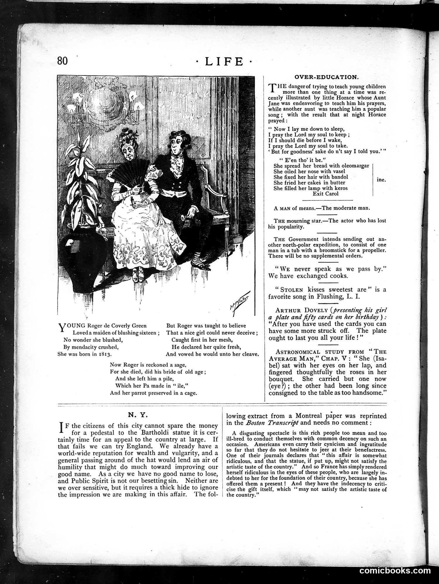Life — February 7, 1884 — page 10: Life, 1884-02-07
