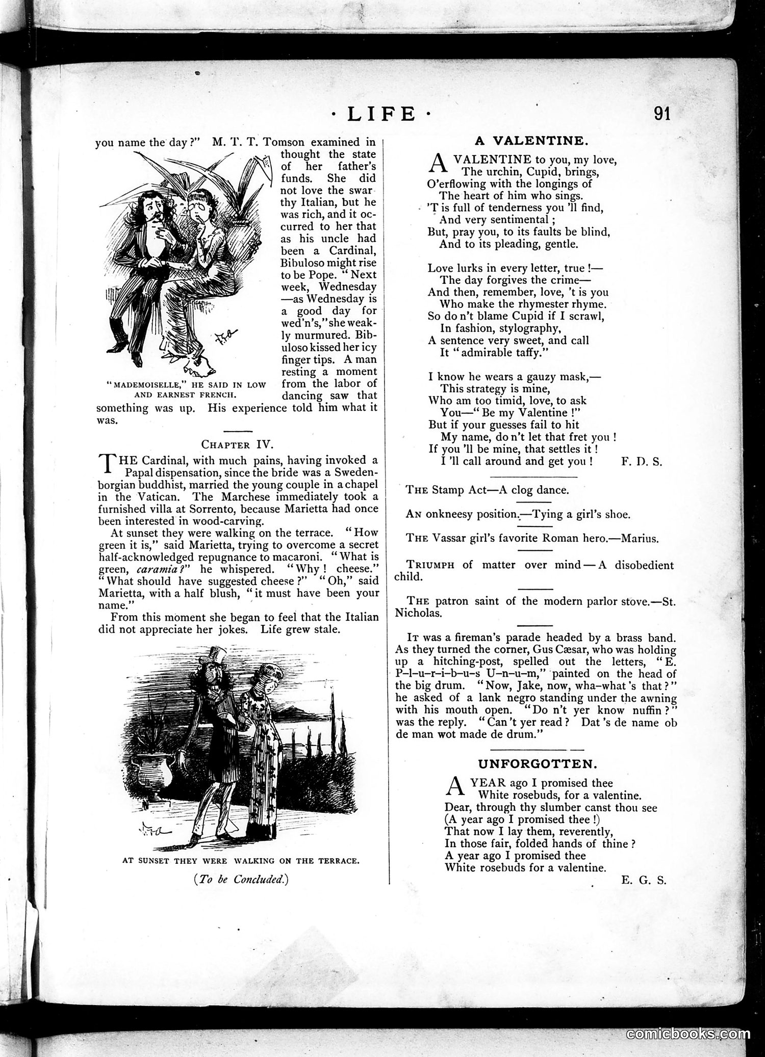 Life — February 14, 1884 — page 7: Life, 1884-02-14