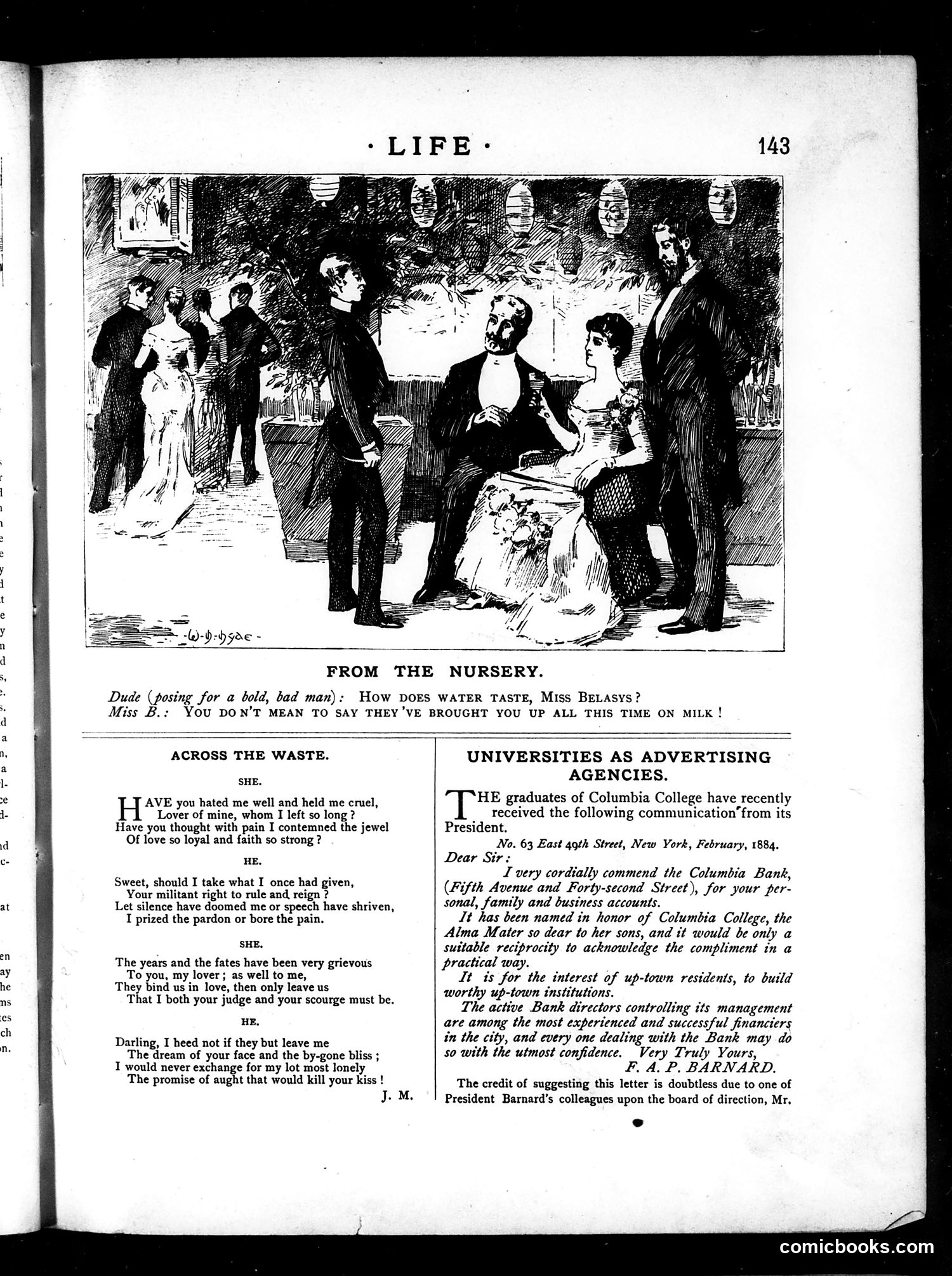 Life — March 13, 1884 — page 3: Life, 1884-03-13