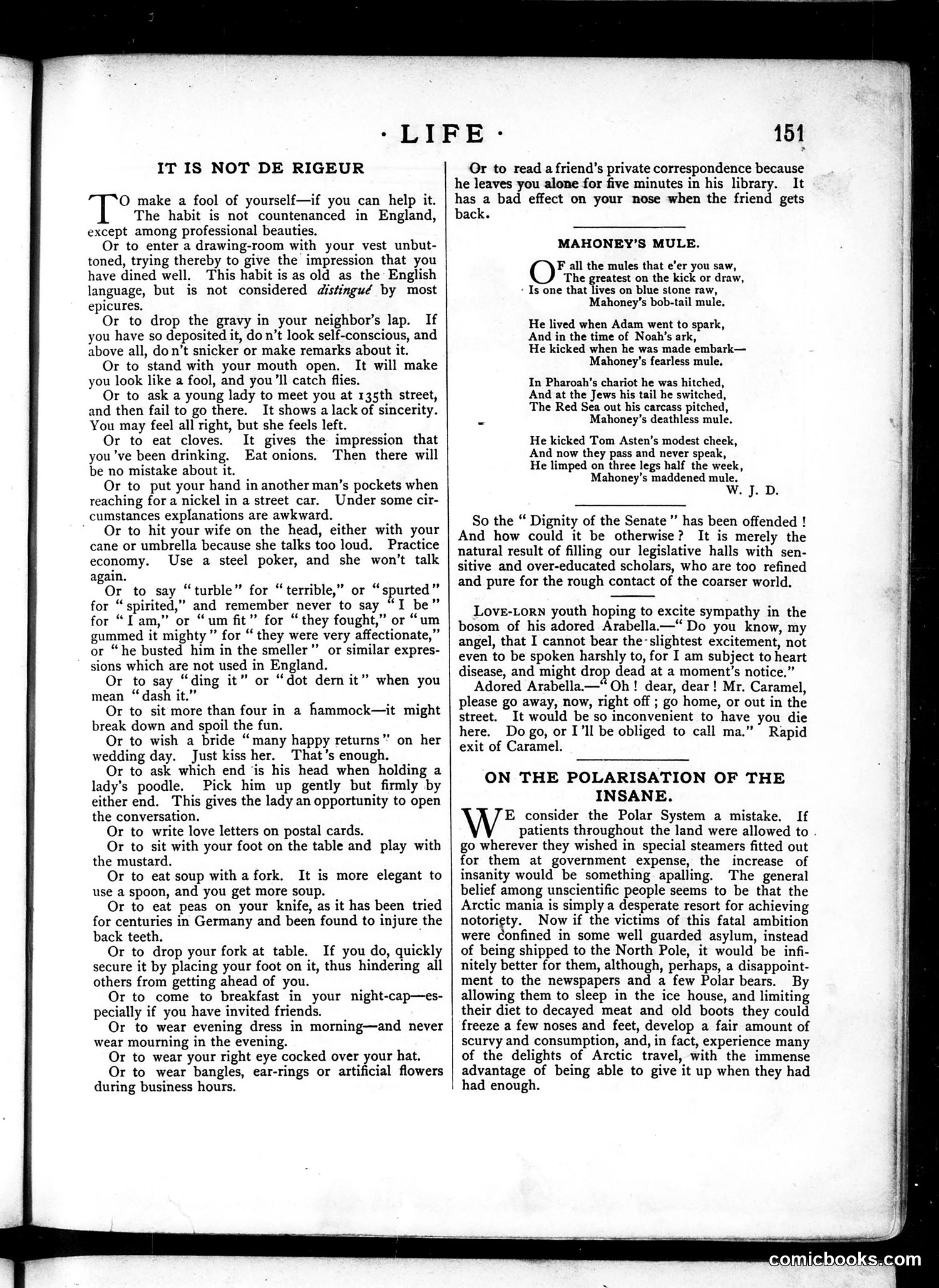 Life — March 13, 1884 — page 11: Life, 1884-03-13