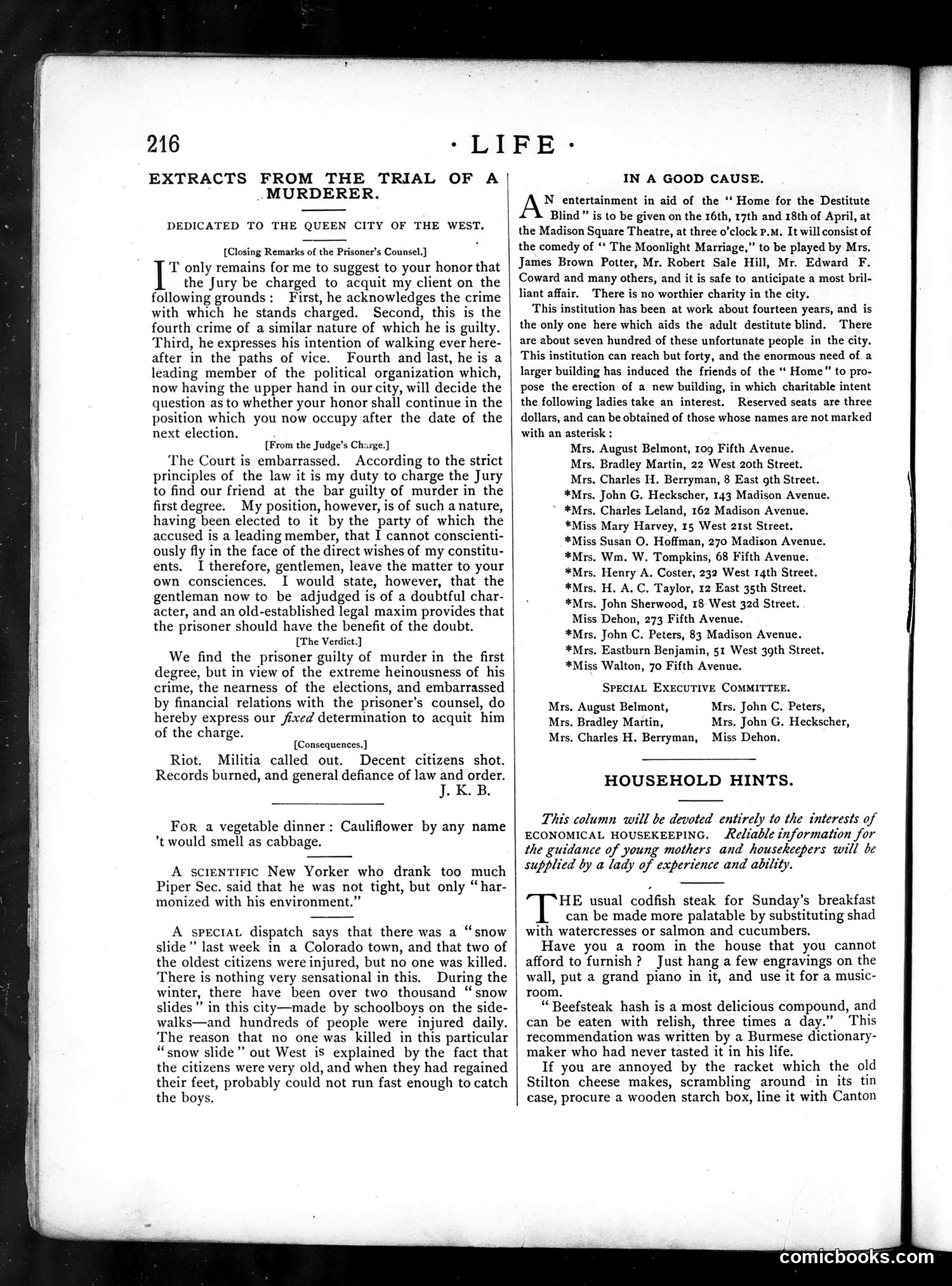 Life — April 17, 1884 — page 6: Life, 1884-04-17