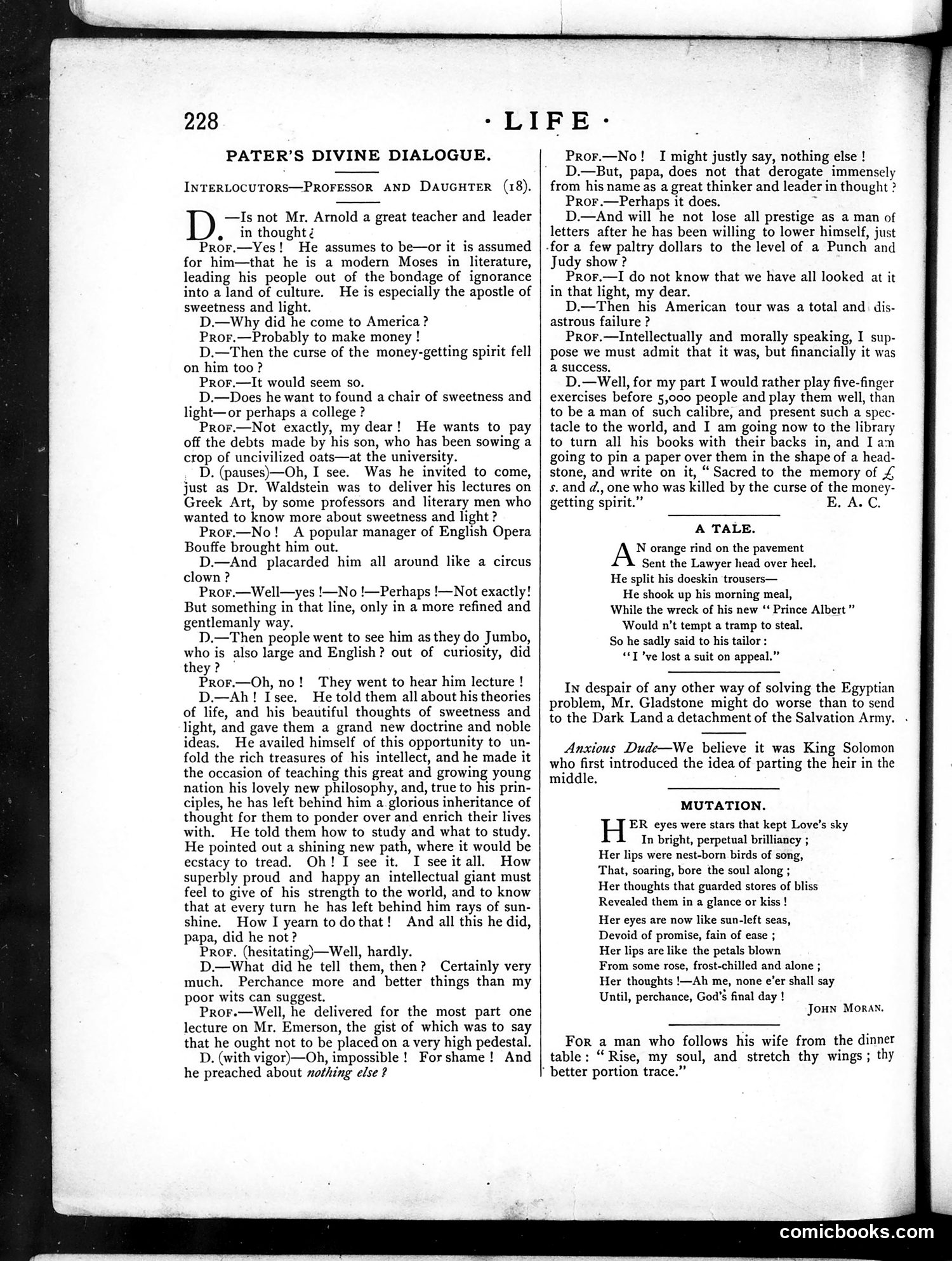 Life — April 24, 1884 — page 4: Life, 1884-04-24