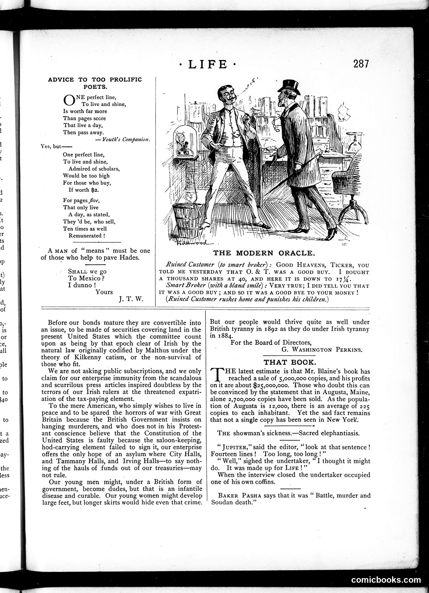 Life — May 22, 1884 — page 7: Life, 1884-05-22