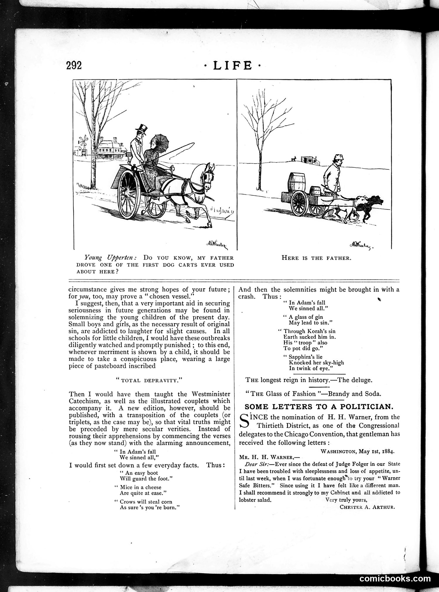 Life — May 22, 1884 — page 12: Life, 1884-05-22