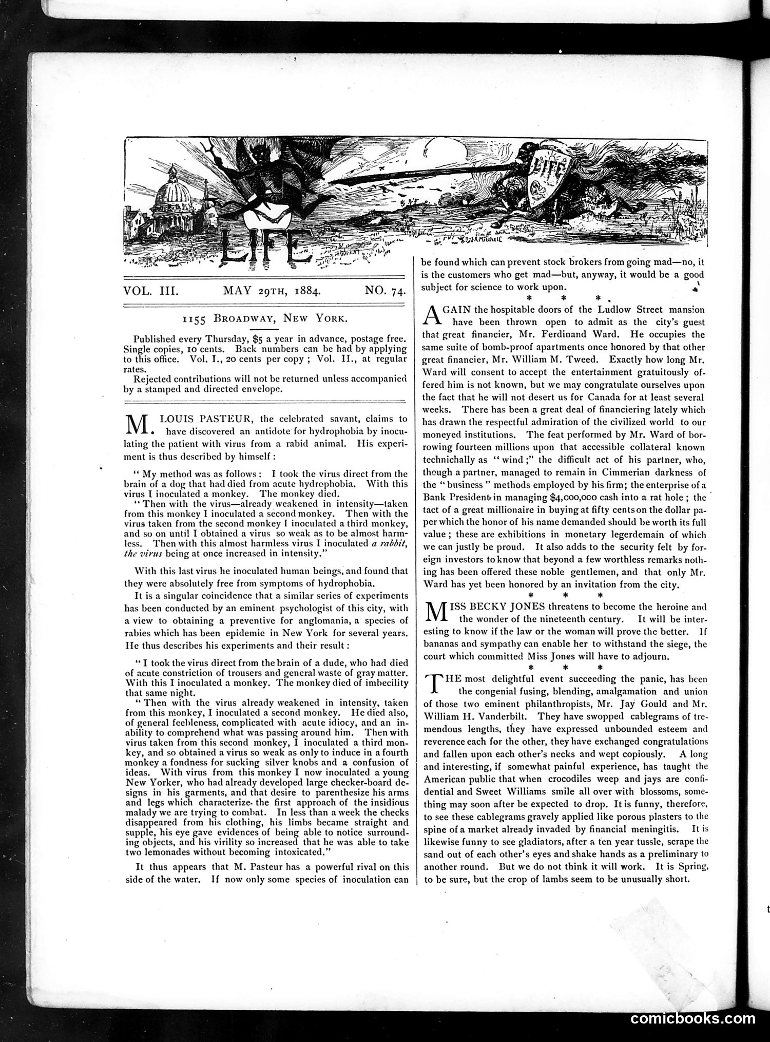 Life — May 29, 1884 — page 2: Life, 1884-05-29