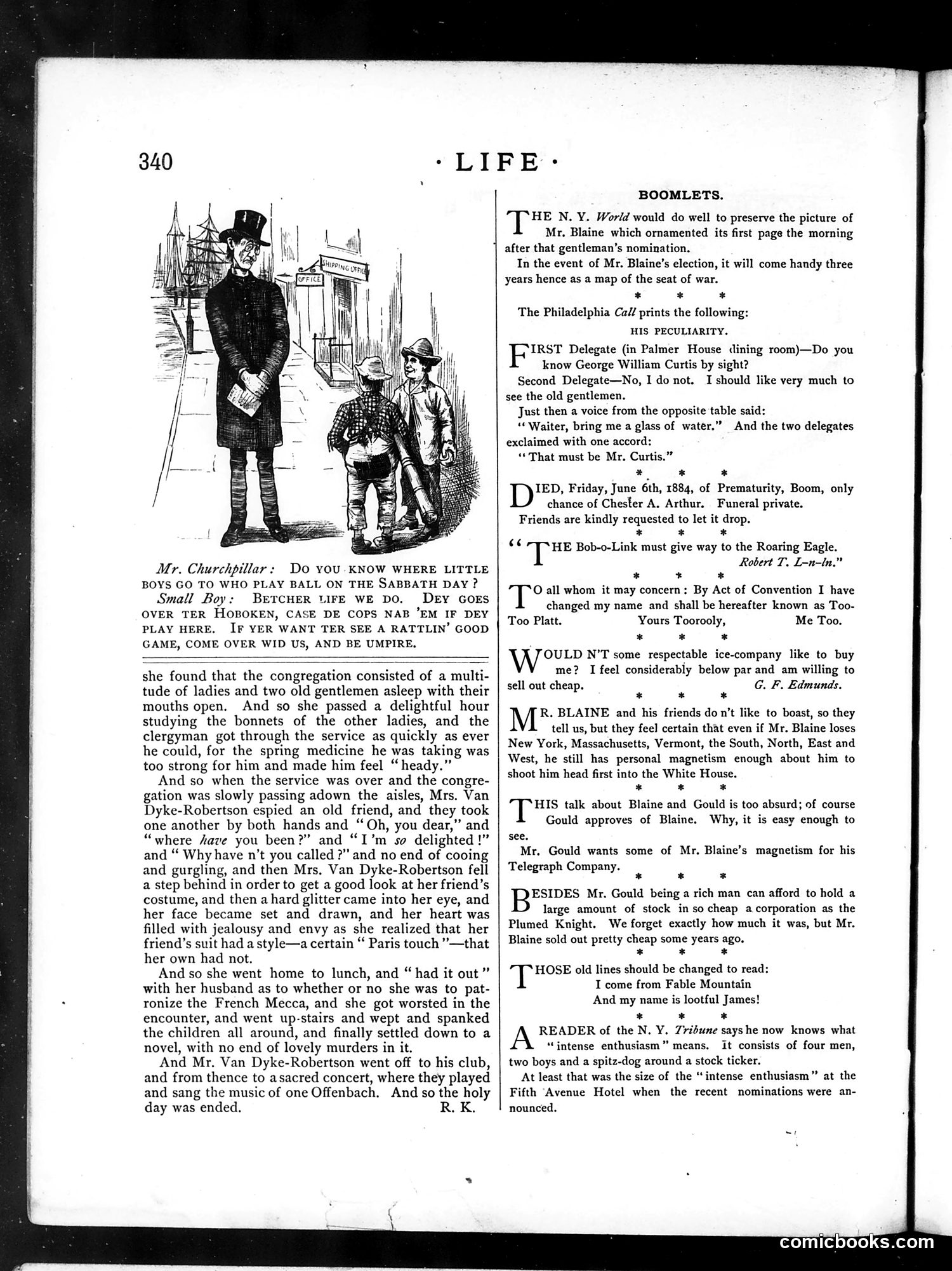 Life — June 19, 1884 — page 4: Life, 1884-06-19