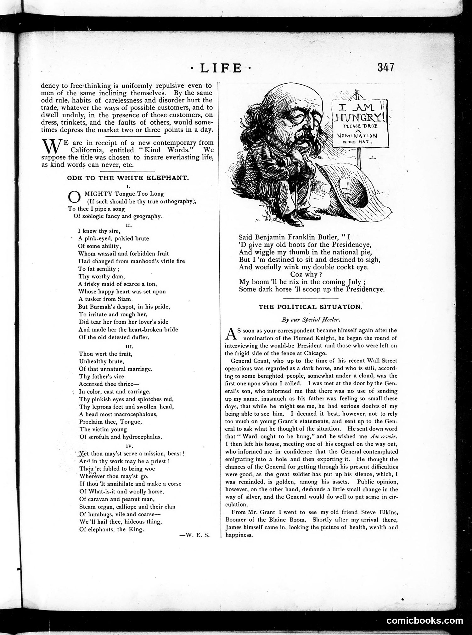 Life — June 19, 1884 — page 11: Life, 1884-06-19