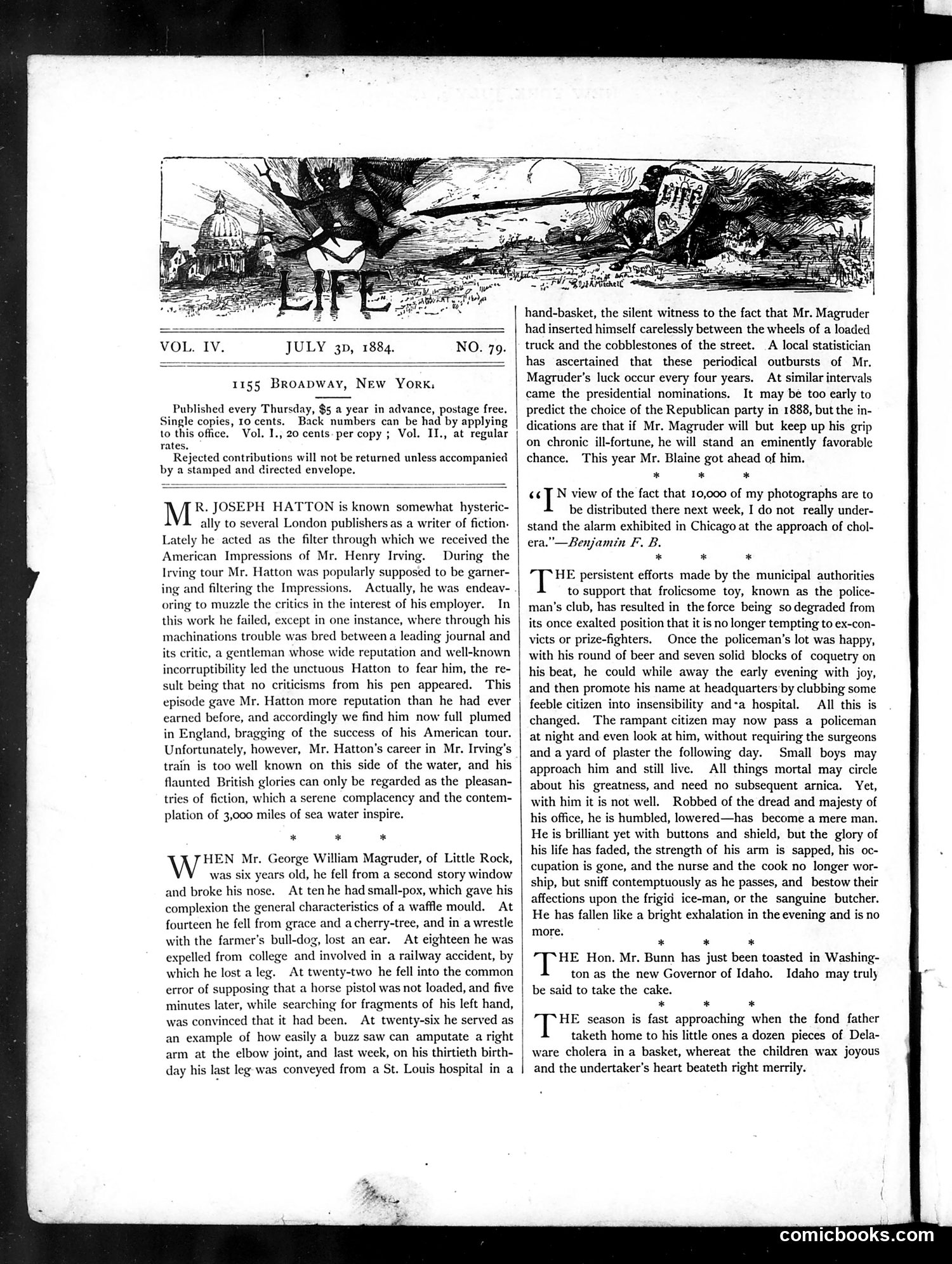 Life — July 3, 1884 — page 2: Life, 1884-07-03