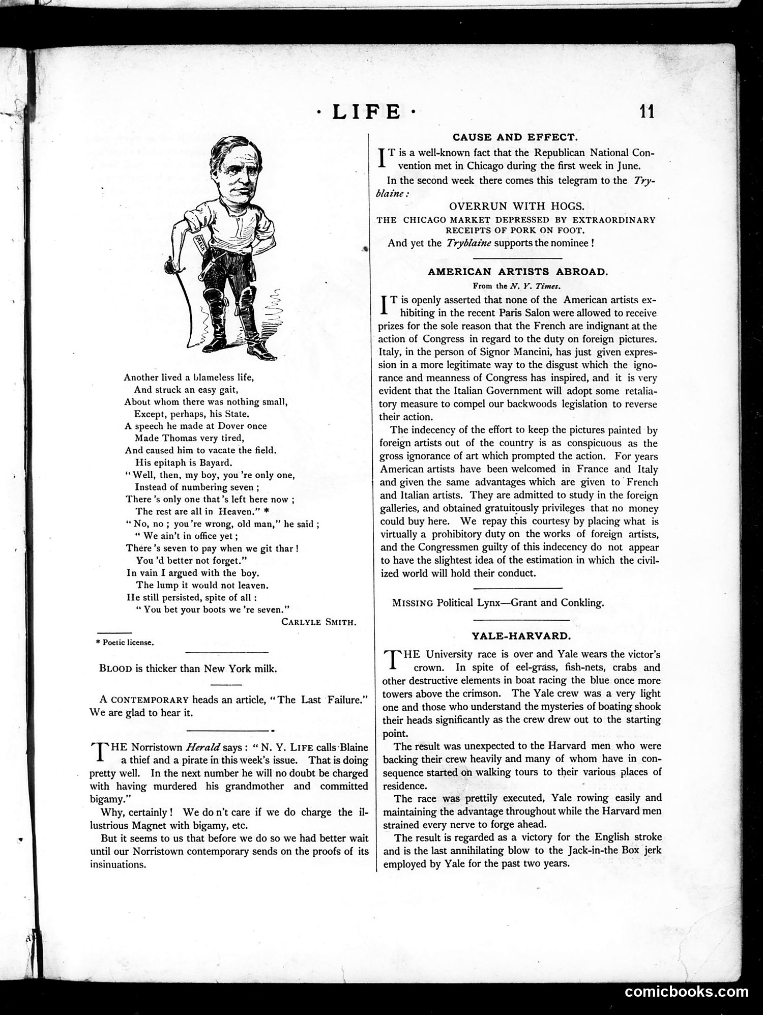 Life — July 3, 1884 — page 11: Life, 1884-07-03