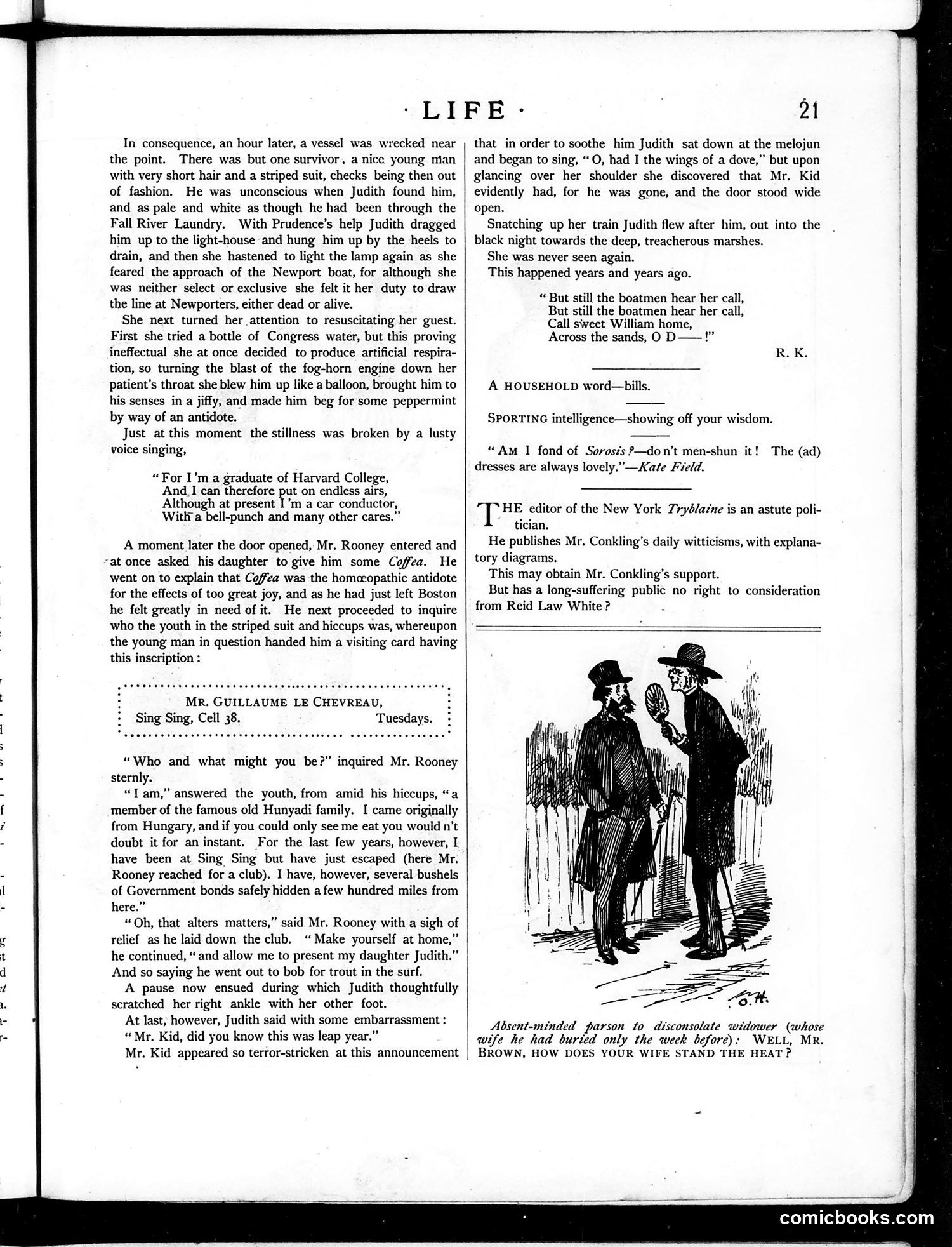 Life — July 10, 1884 — page 7: Life, 1884-07-10