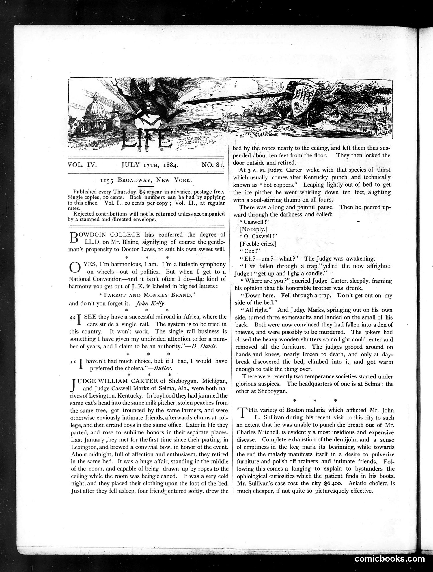 Life — July 17, 1884 — page 2: Life, 1884-07-17