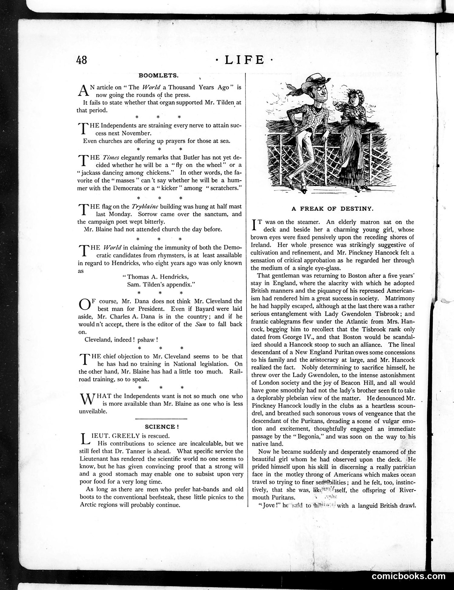 Life — July 24, 1884 — page 6: Life, 1884-07-24