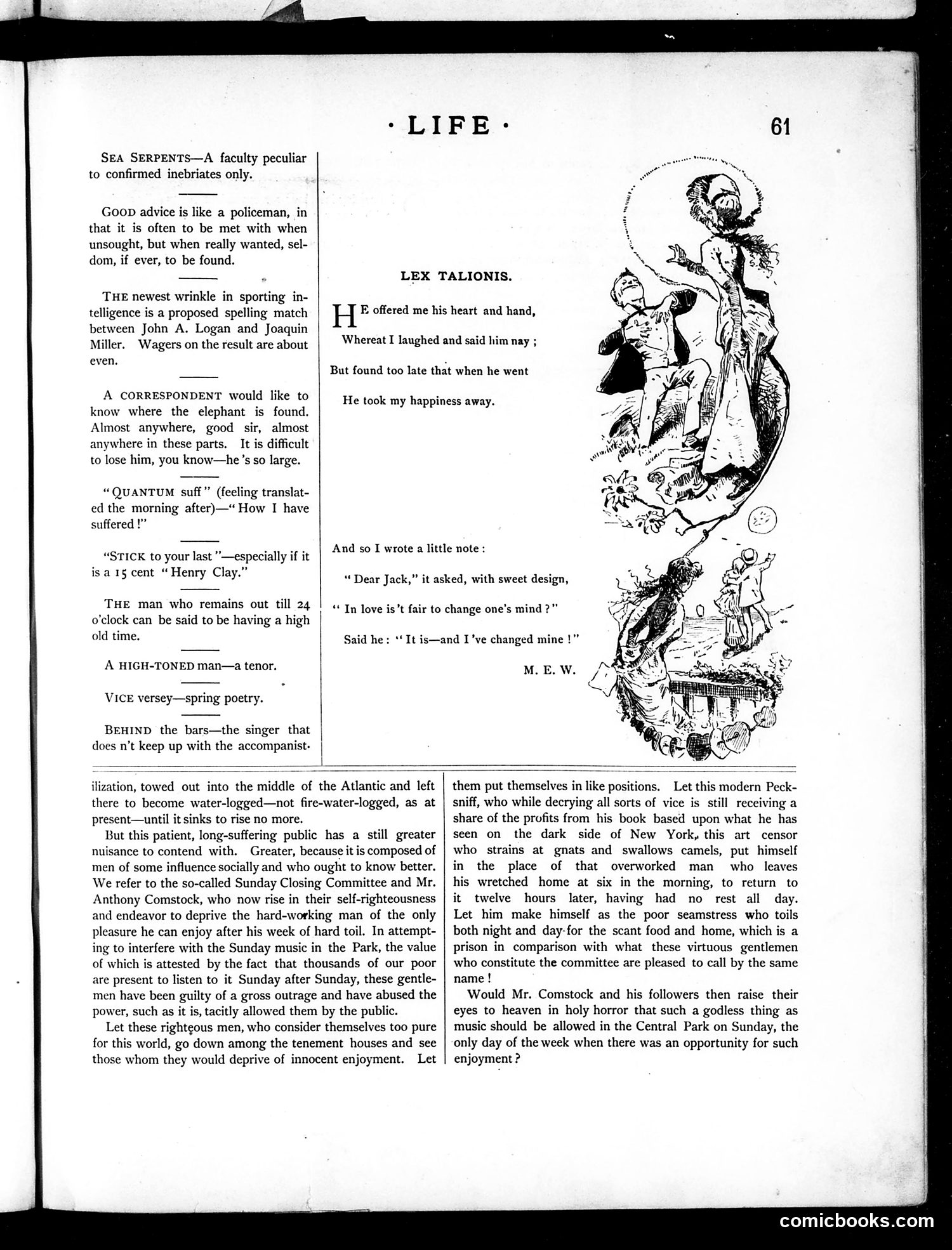 Life — July 31, 1884 — page 5: Life, 1884-07-31