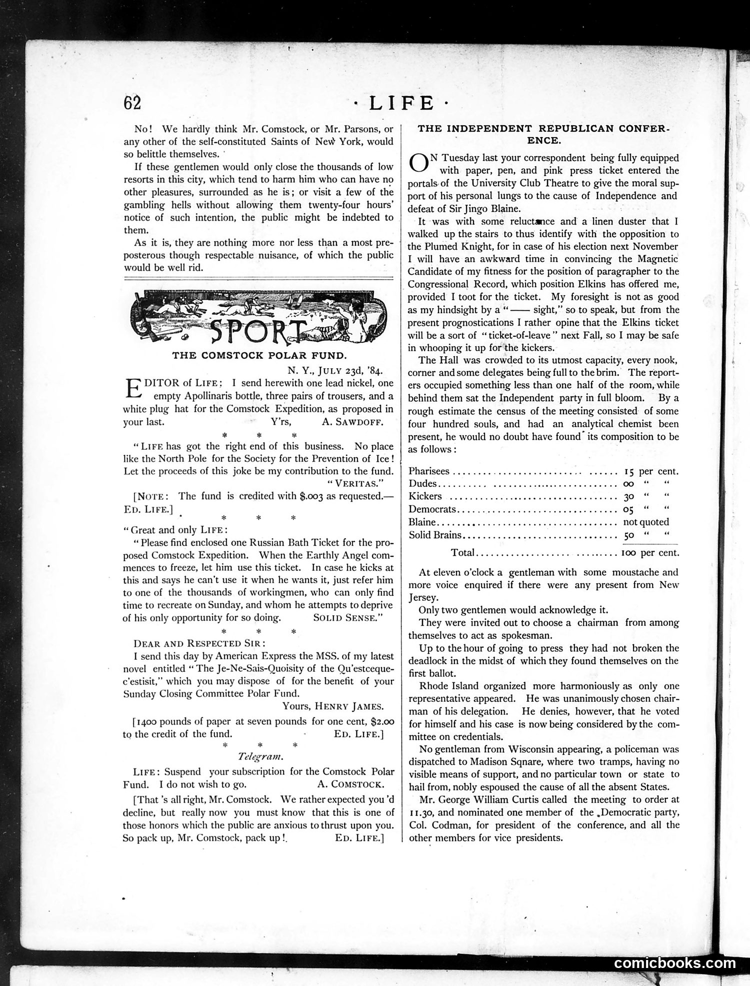 Life — July 31, 1884 — page 6: Life, 1884-07-31