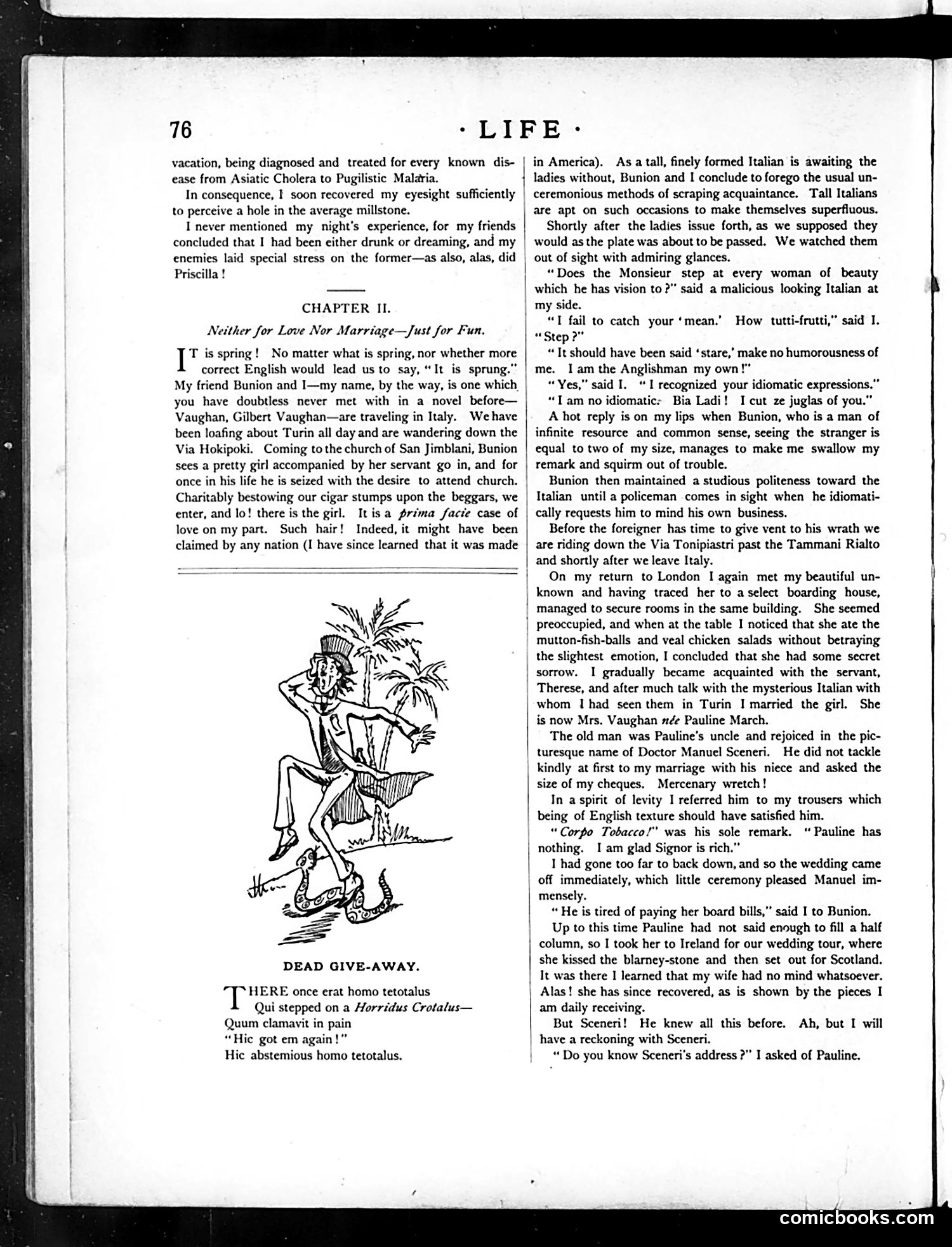 Life — August 7, 1884 — page 6: Life, 1884-08-07
