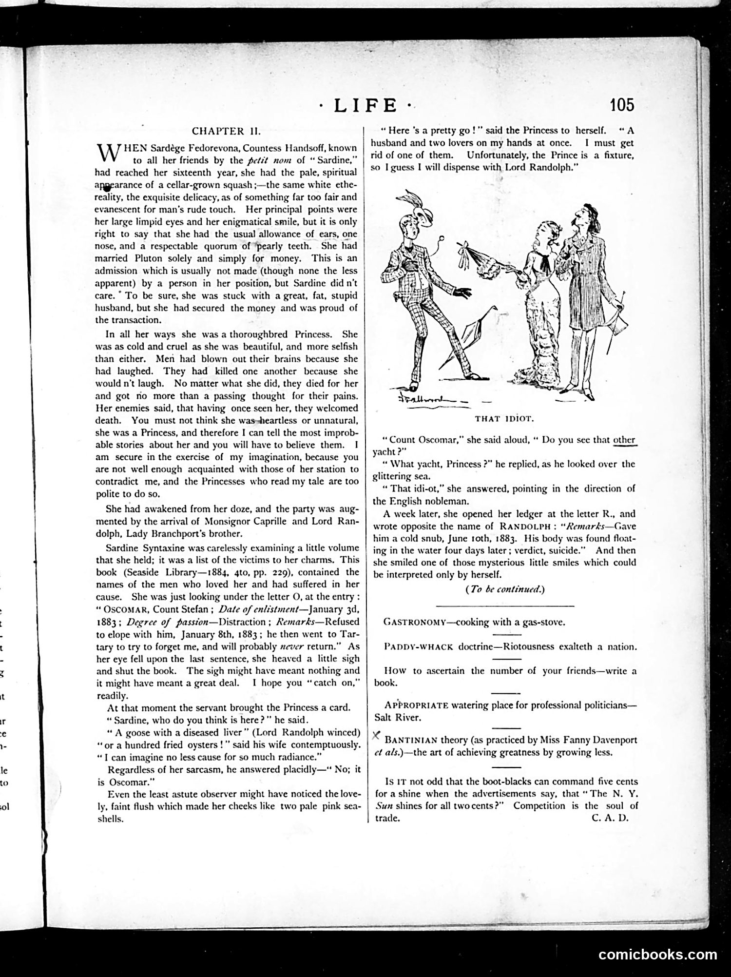 Life — August 21, 1884 — page 7: Life, 1884-08-21