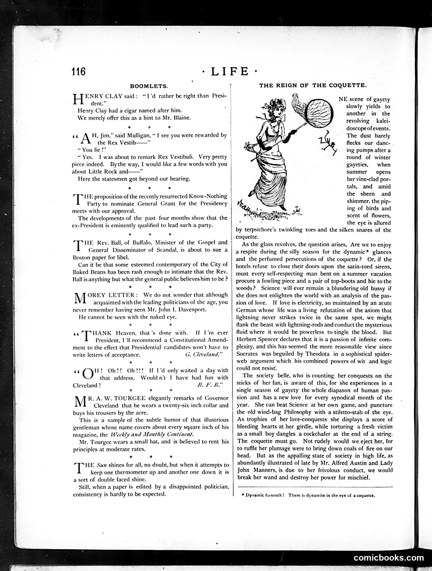 Life — August 28, 1884 — page 4: Life, 1884-08-28
