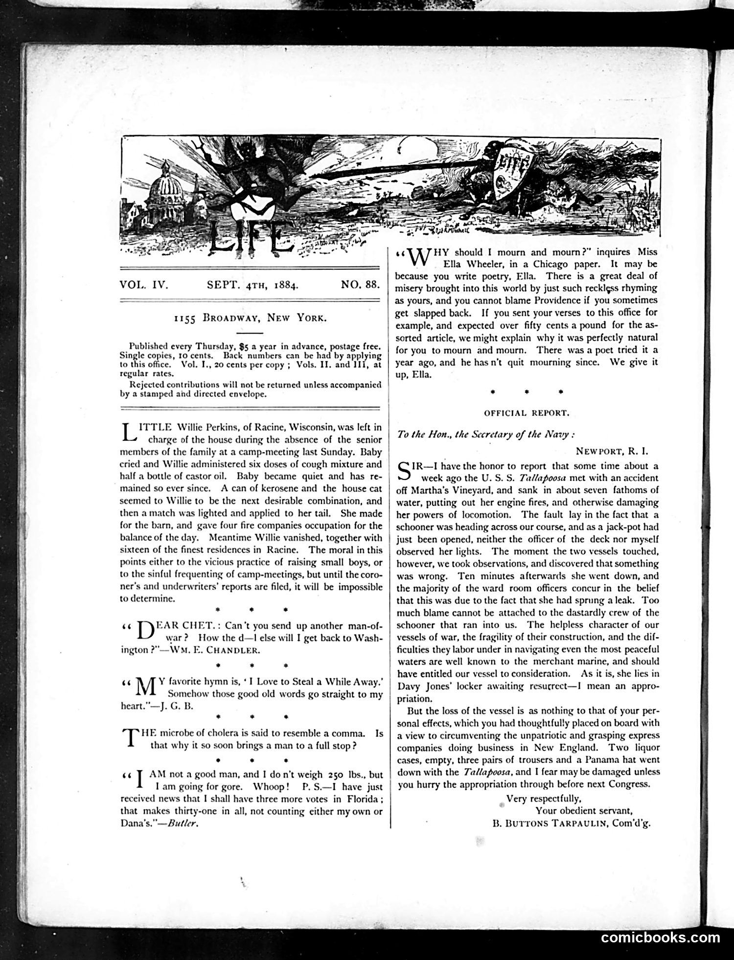 Life — September 4, 1884 — page 2: Life, 1884-09-04
