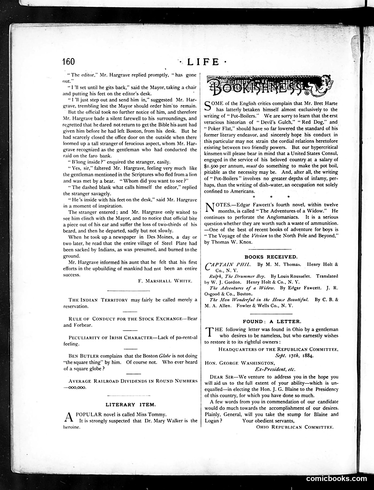Life — September 18, 1884 — page 6: Life, 1884-09-18