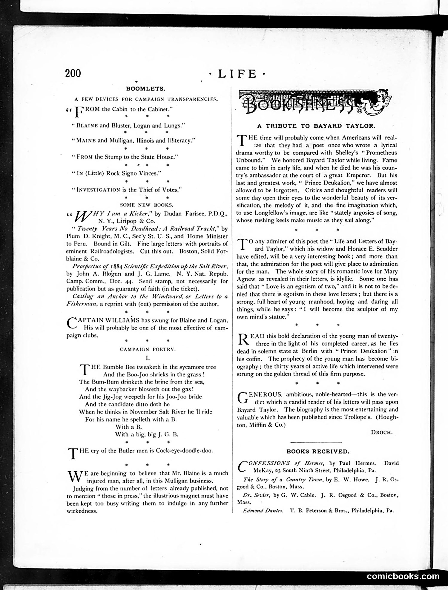 Life — October 9, 1884 — page 4: Life, 1884-10-09