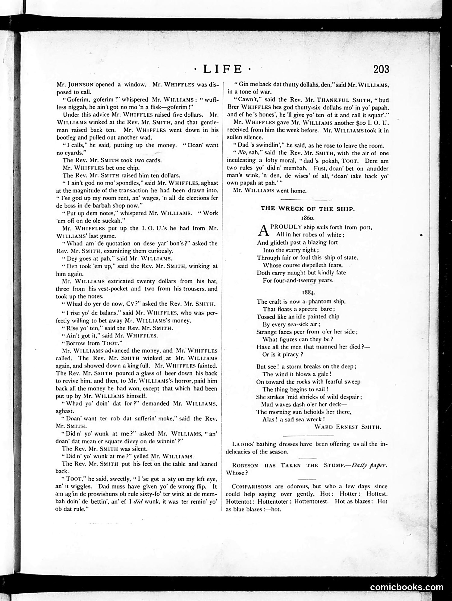 Life — October 9, 1884 — page 7: Life, 1884-10-09