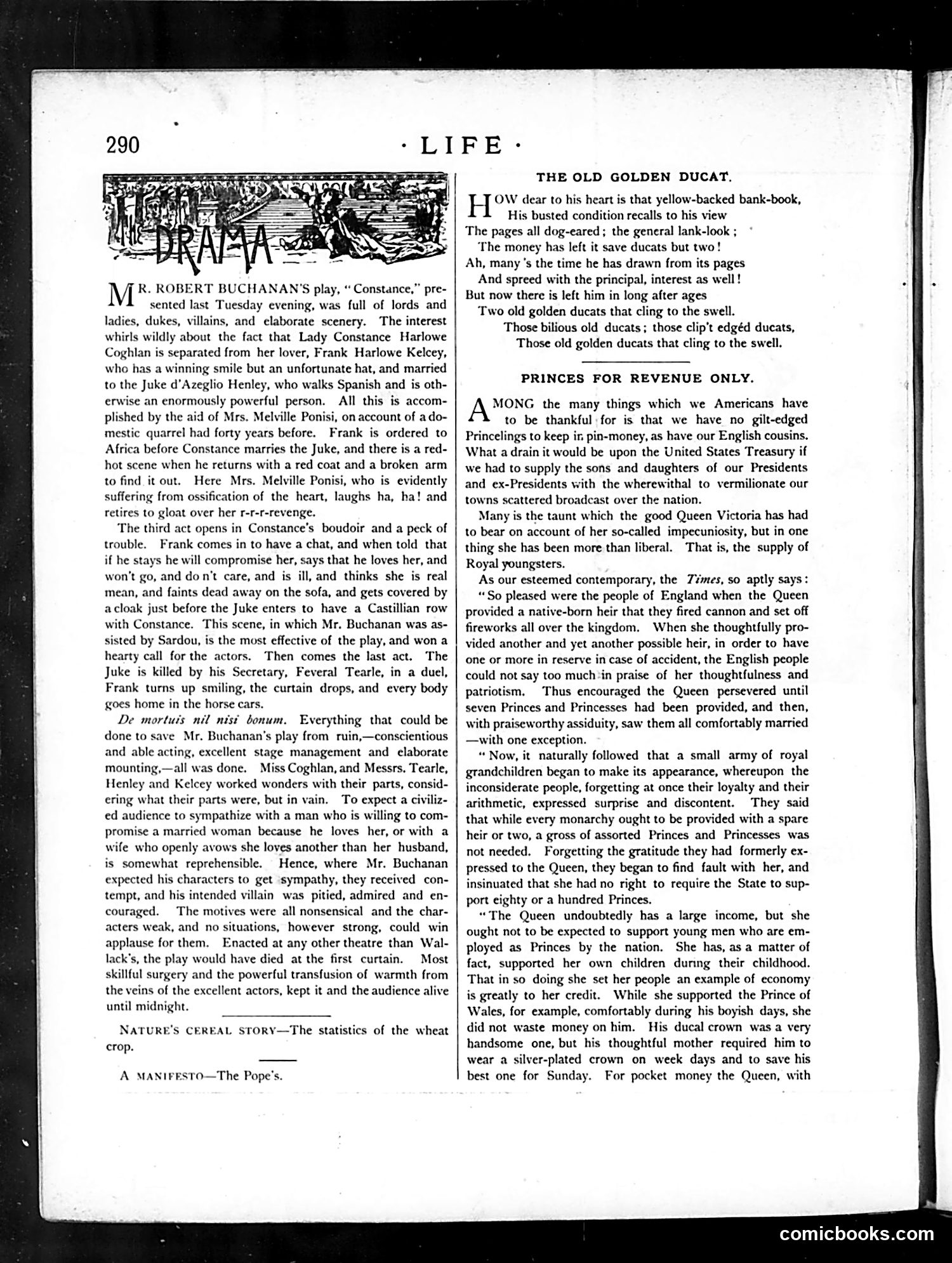 Life — November 20, 1884 — page 10: Life, 1884-11-20