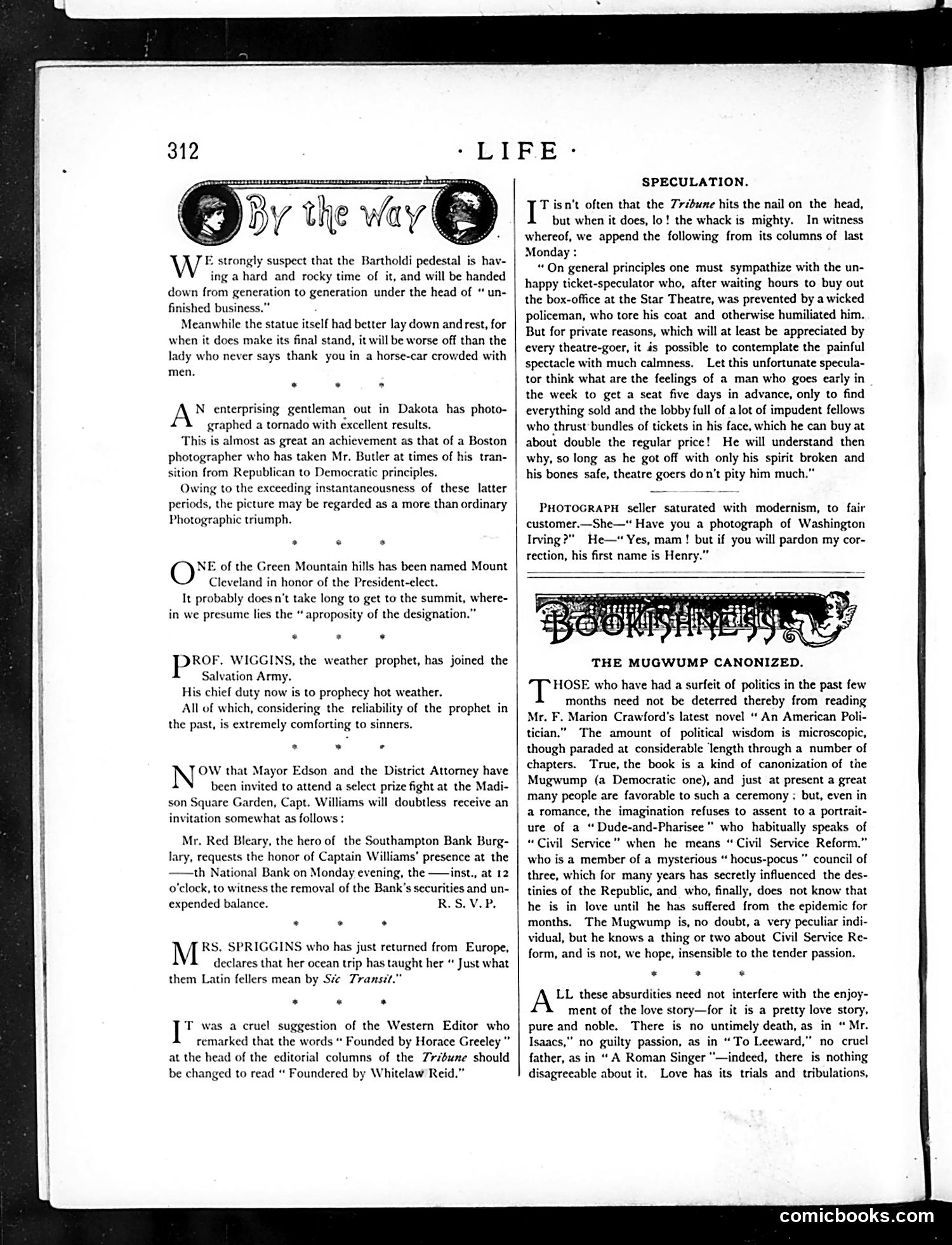 Life — December 4, 1884 — page 4: Life, 1884-12-04