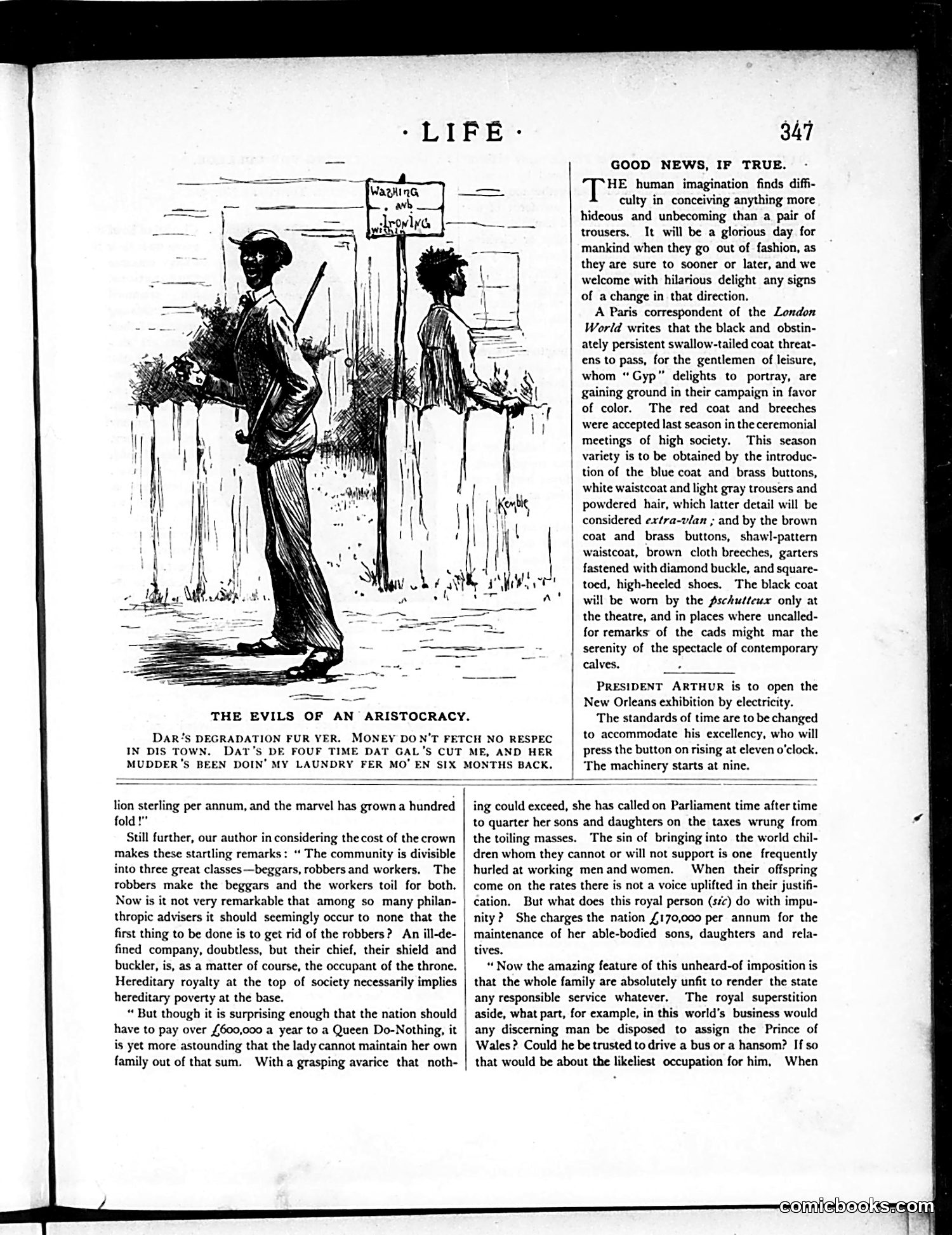 Life — December 18, 1884 — page 5: Life, 1884-12-18