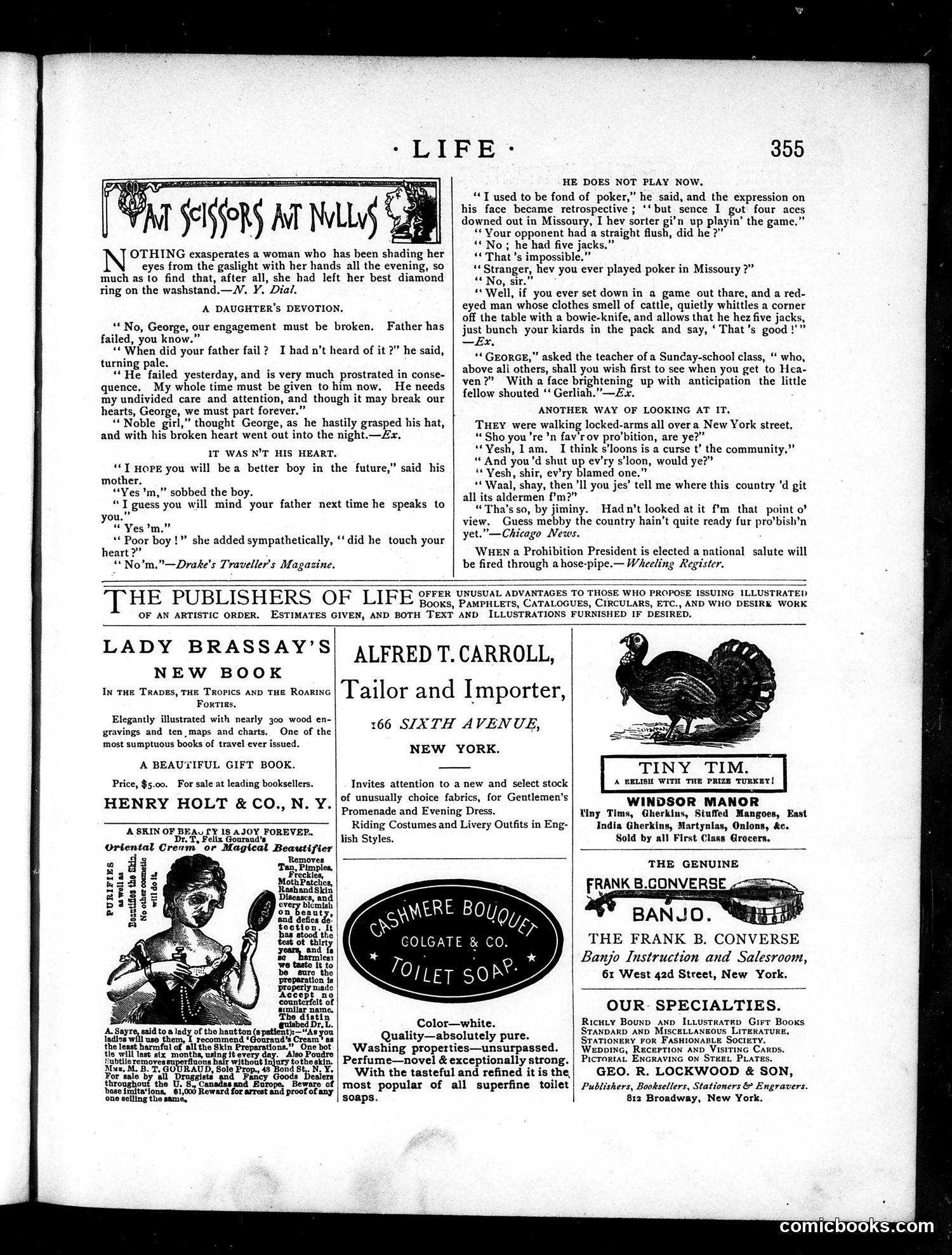 Life — December 18, 1884 — page 13: Life, 1884-12-18