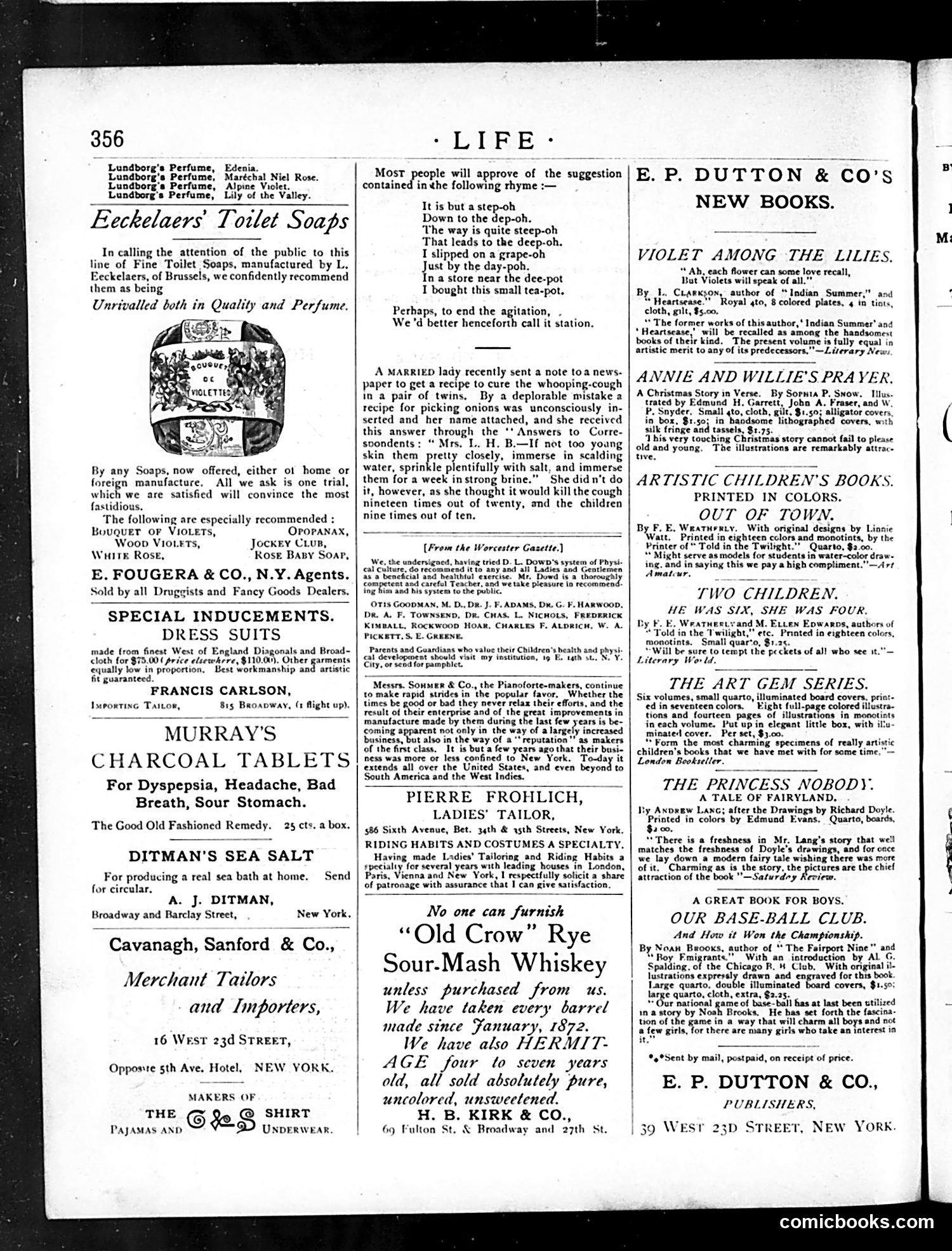 Life — December 18, 1884 — page 14: Life, 1884-12-18