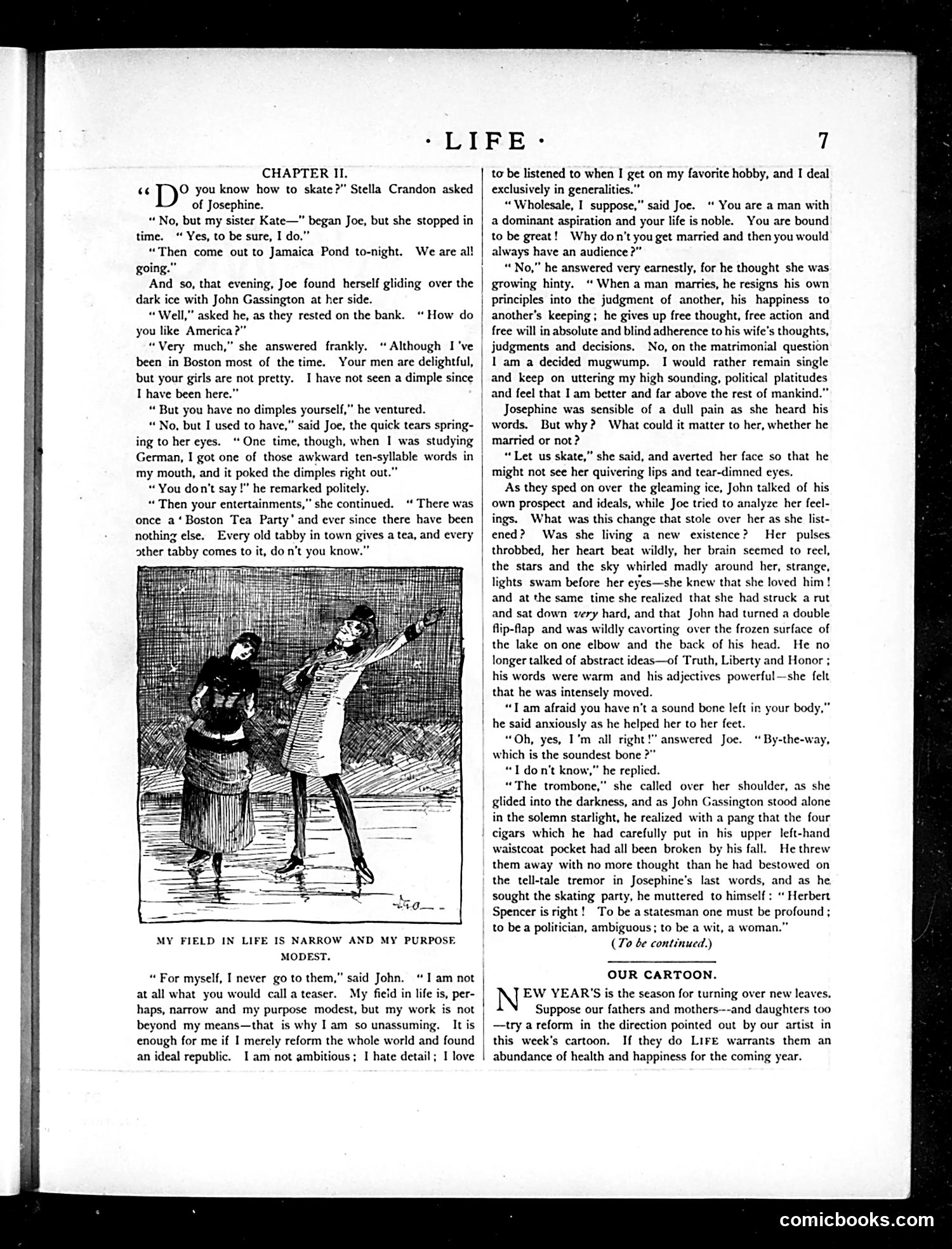Life — January 1, 1885 — page 7: Life, 1885-01-01