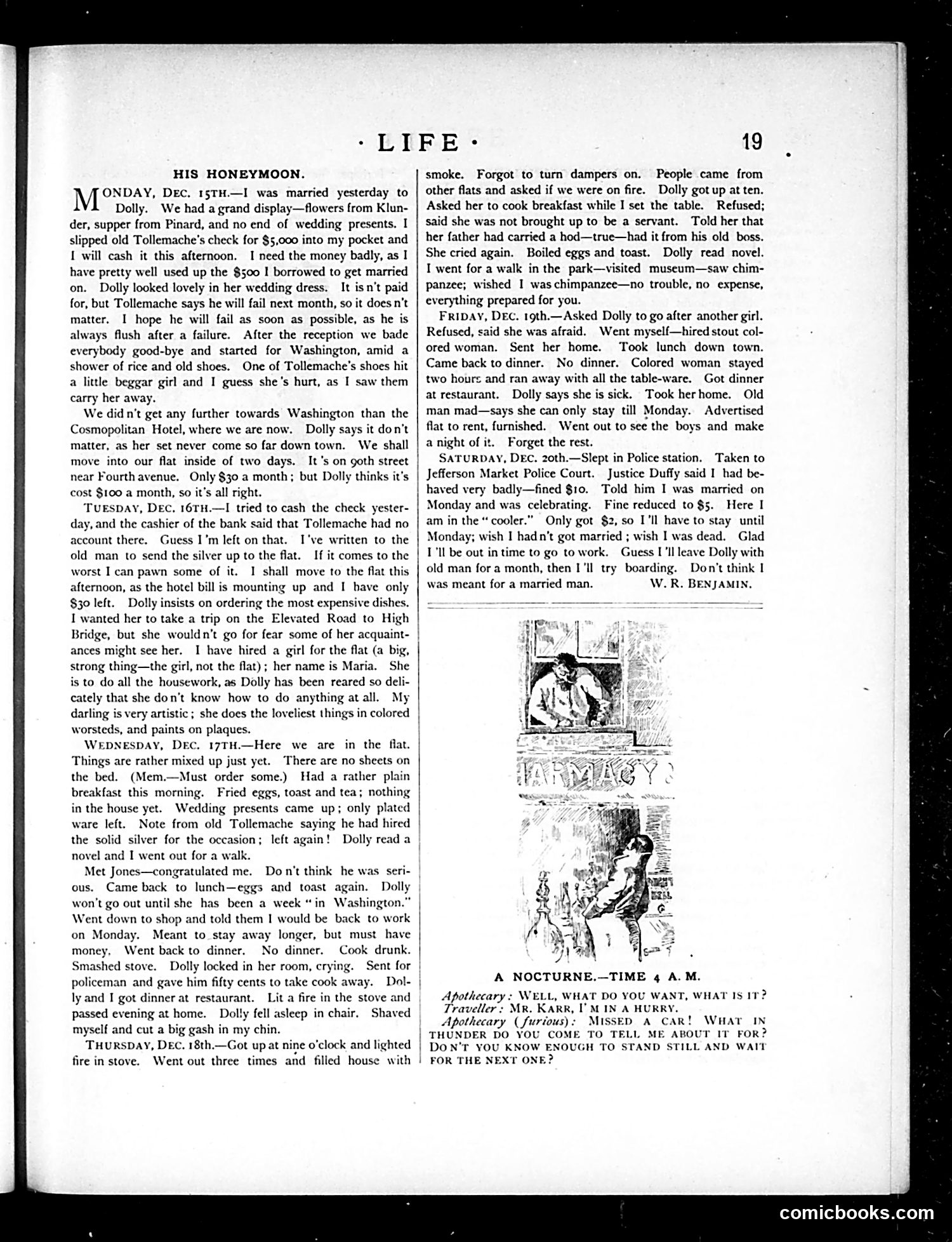 Life — January 8, 1885 — page 5: Life, 1885-01-08
