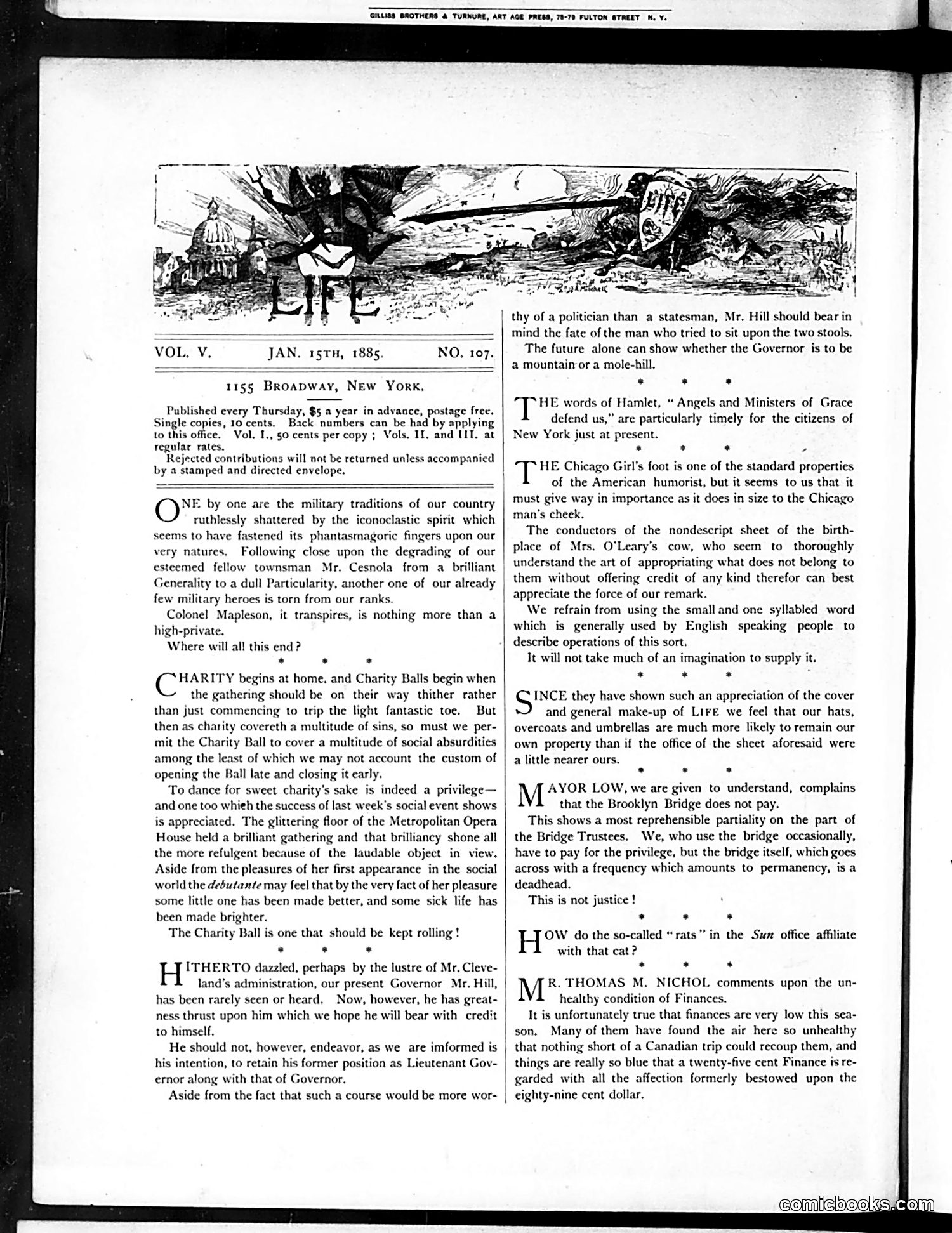Life — January 15, 1885 — page 2: Life, 1885-01-15
