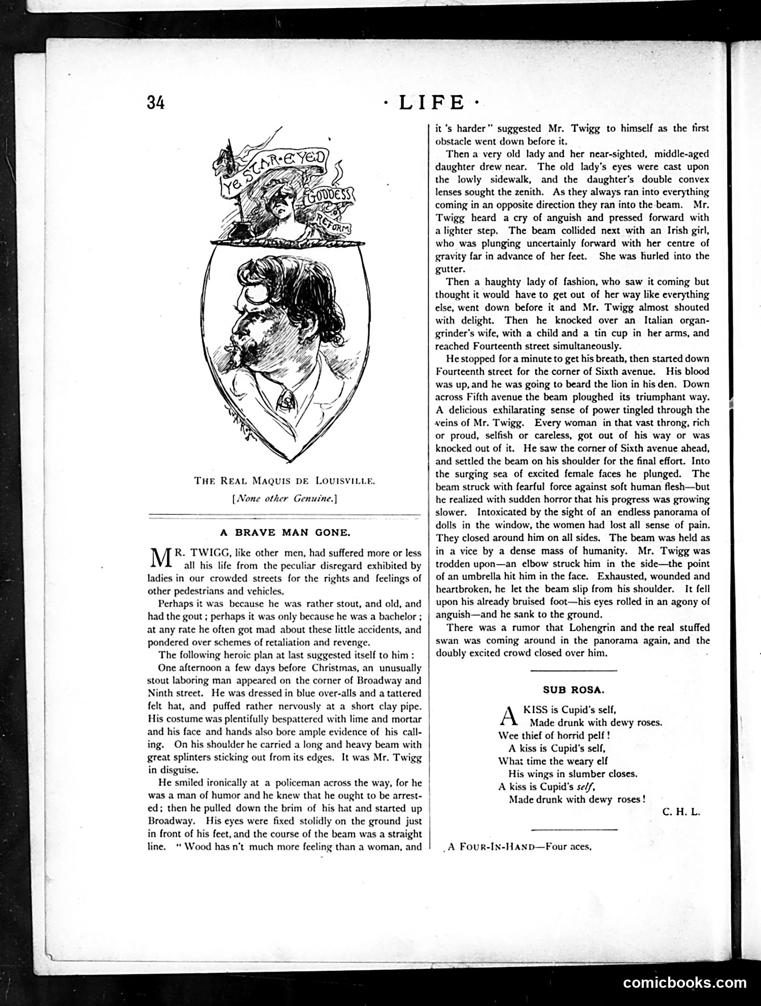 Life — January 15, 1885 — page 6: Life, 1885-01-15
