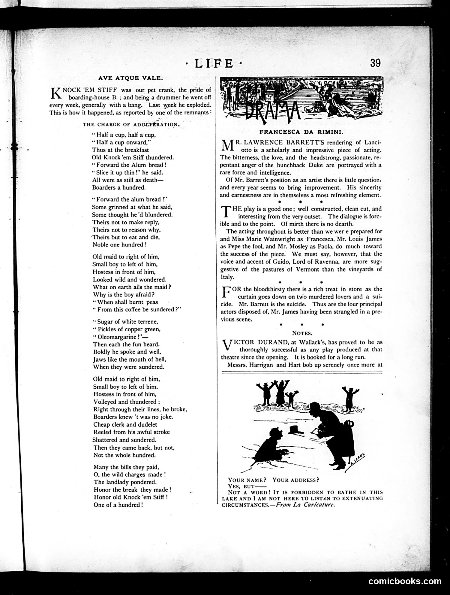Life — January 15, 1885 — page 11: Life, 1885-01-15
