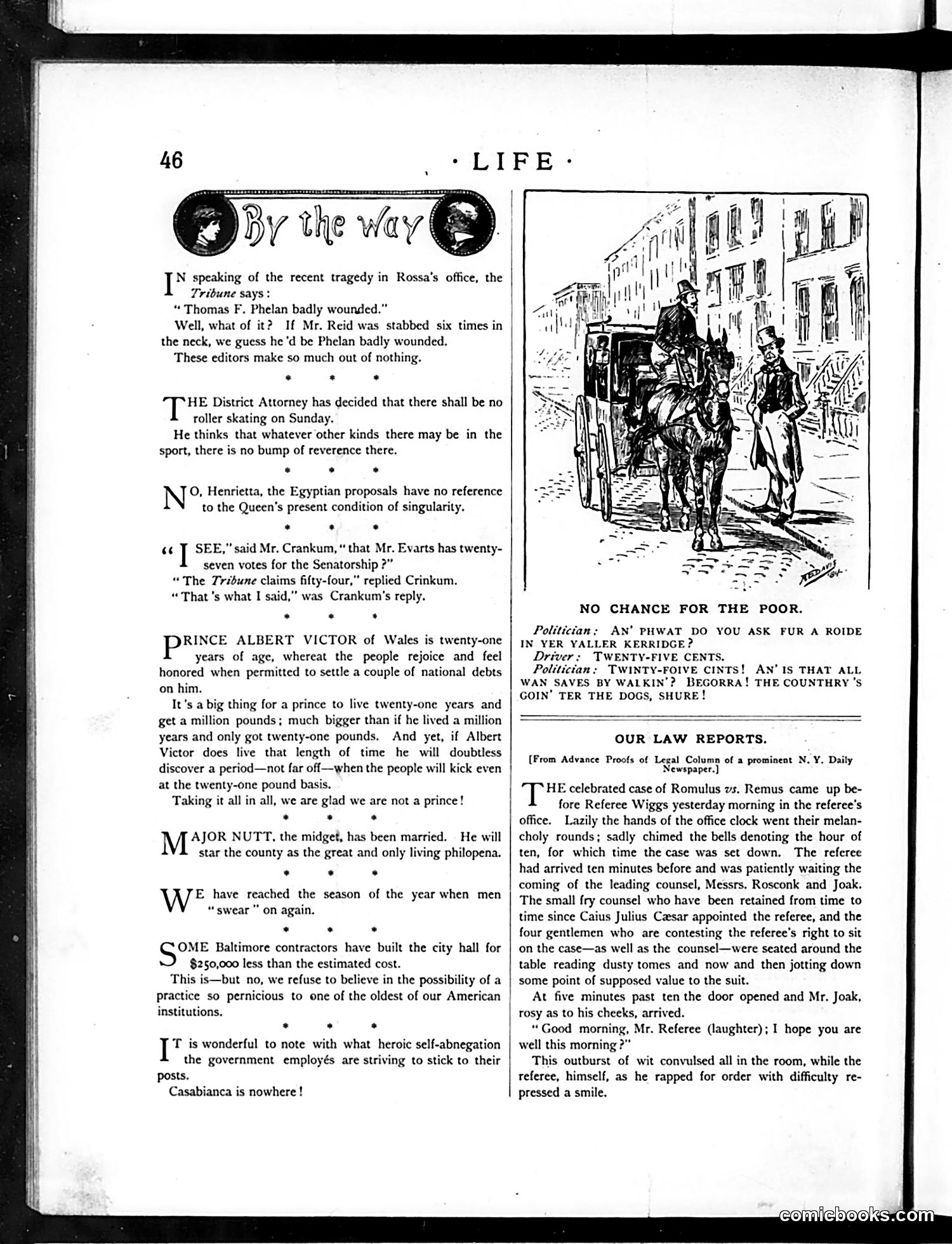 Life — January 22, 1885 — page 4: Life, 1885-01-22