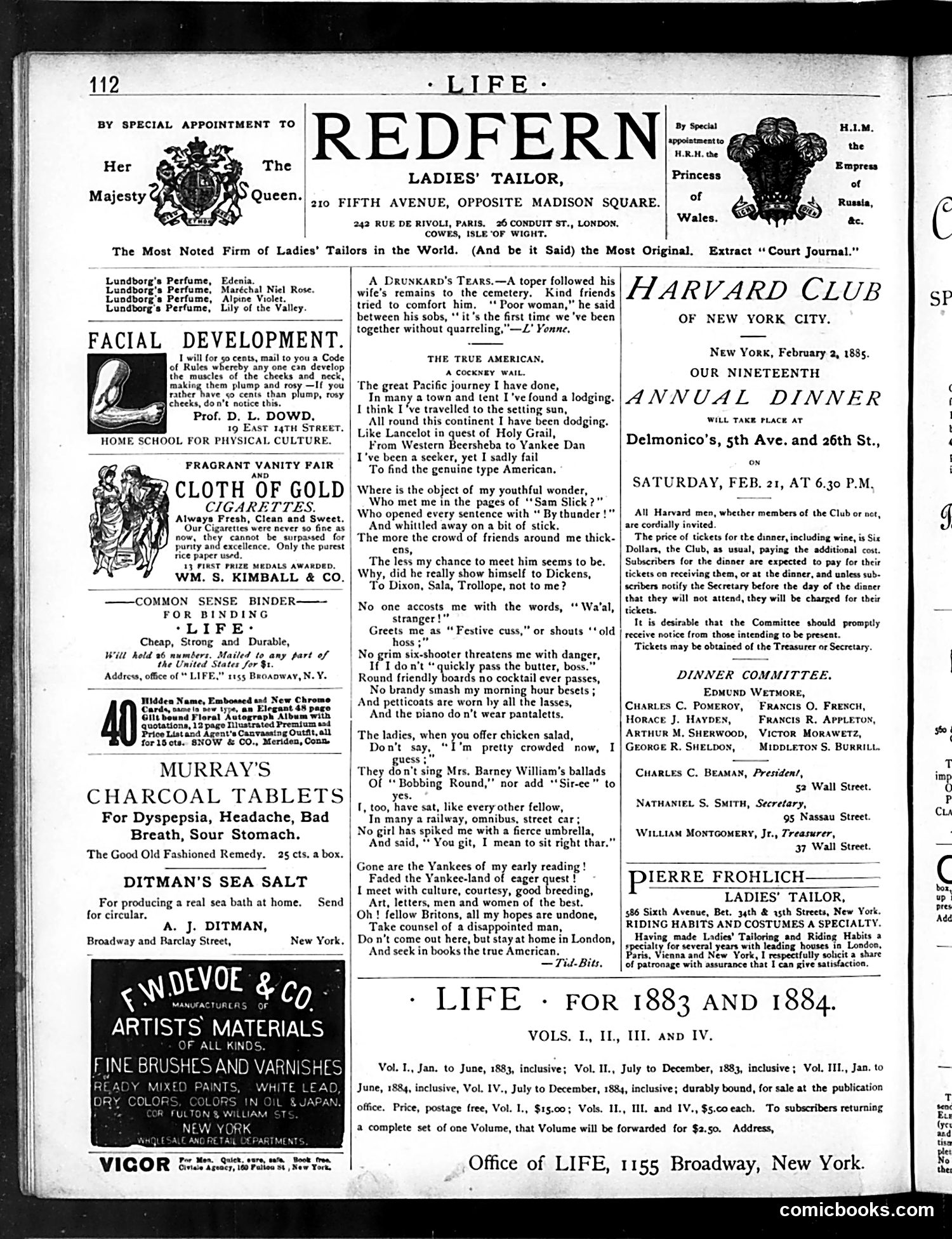 Life — February 19, 1885 — page 14: Life, 1885-02-19