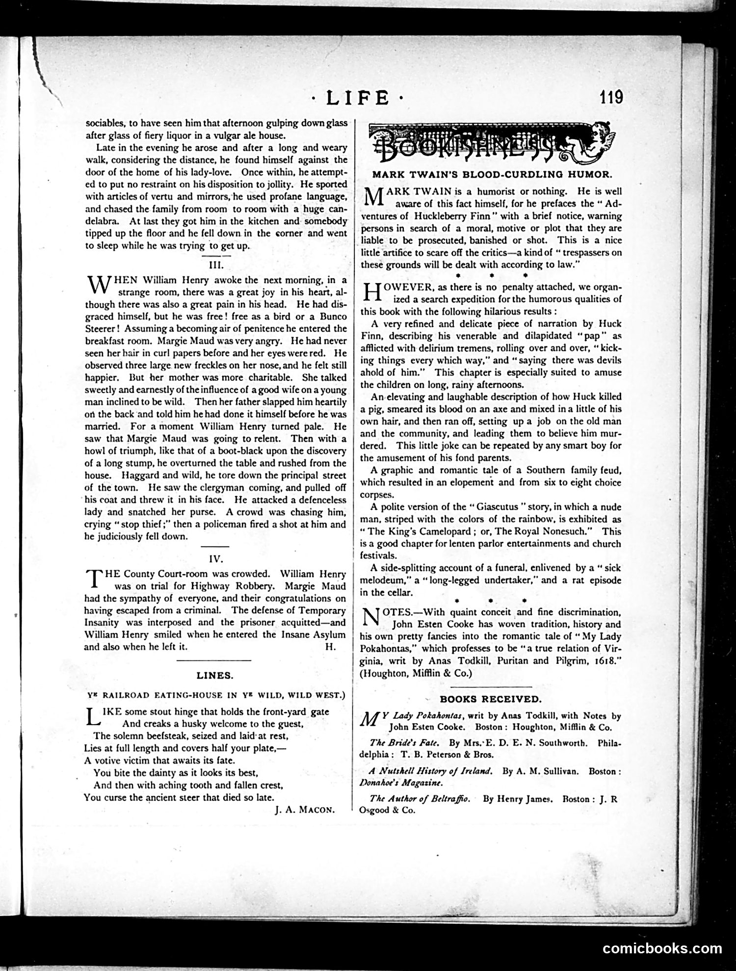 Life — February 26, 1885 — page 7: Life, 1885-02-26