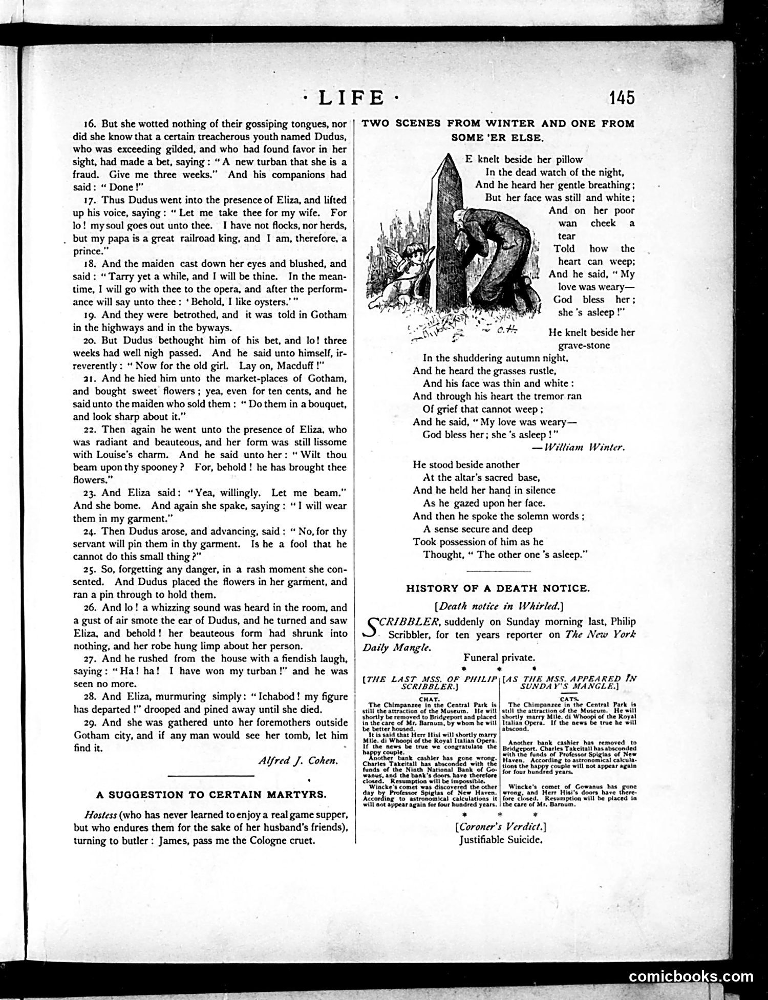 Life — March 12, 1885 — page 5: Life, 1885-03-12