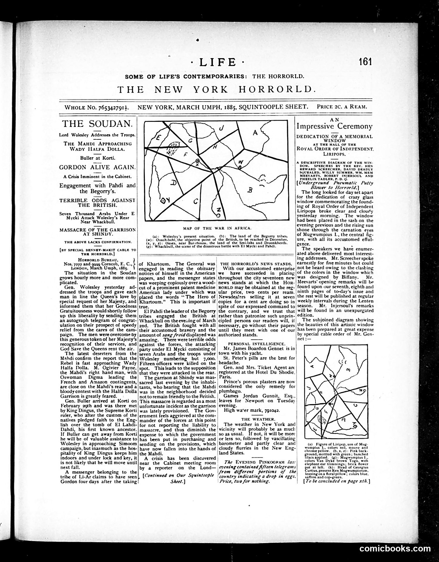 Life — March 19, 1885 — page 7: Life, 1885-03-19