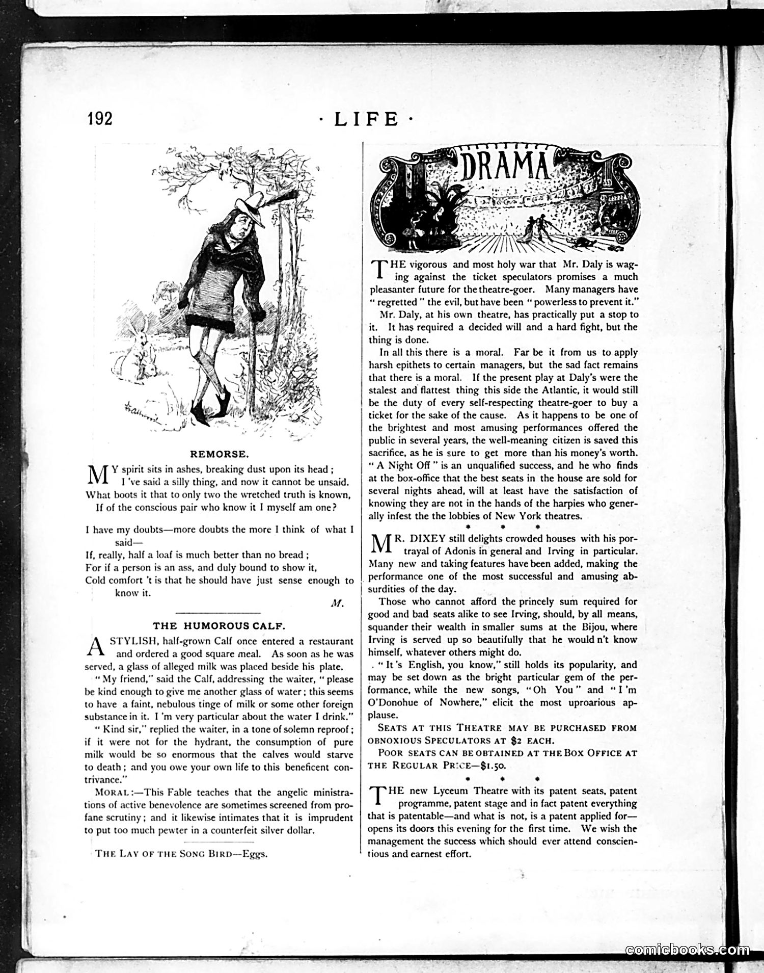 Life — April 2, 1885 — page 10: Life, 1885-04-02