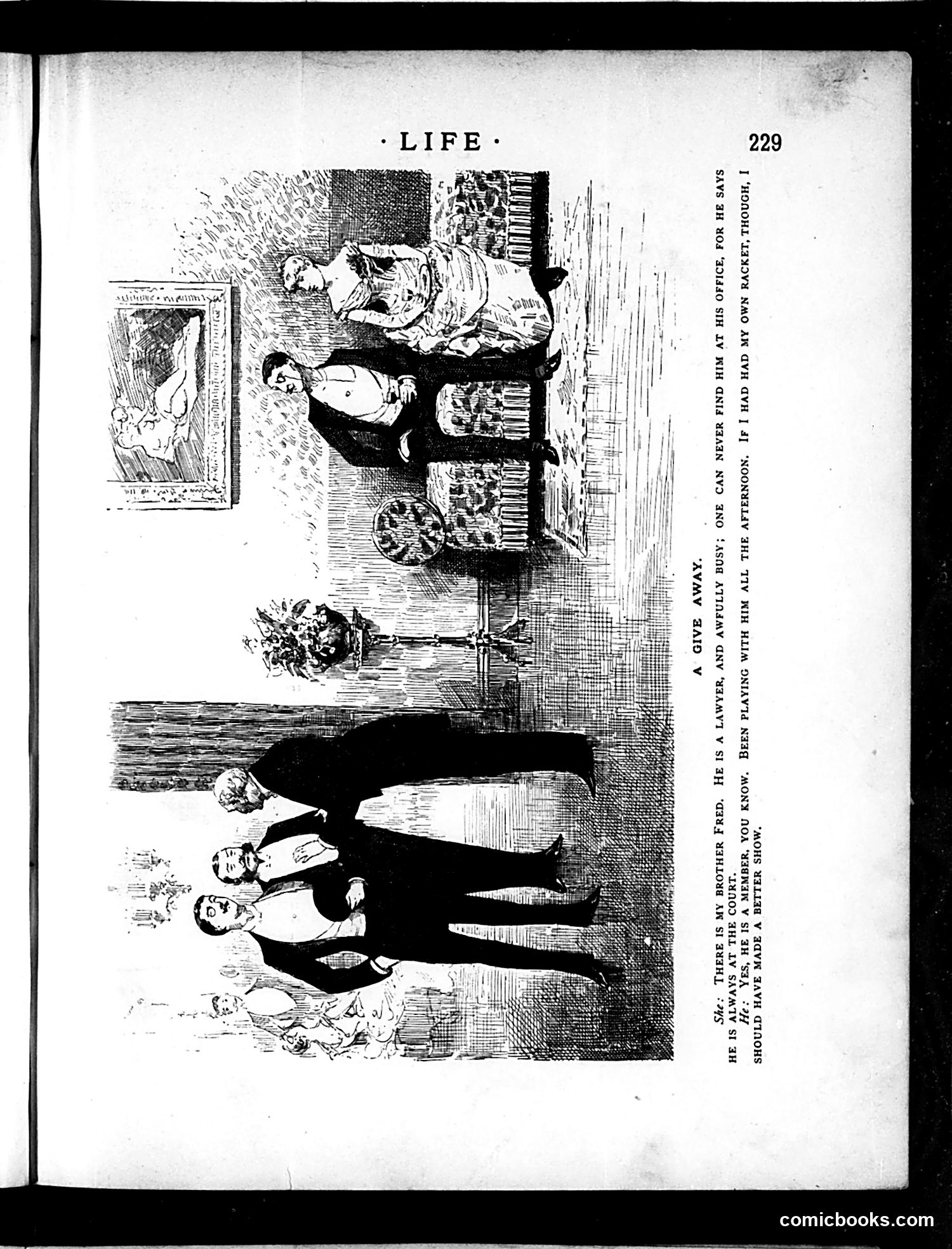 Life — April 23, 1885 — page 5: Life, 1885-04-23