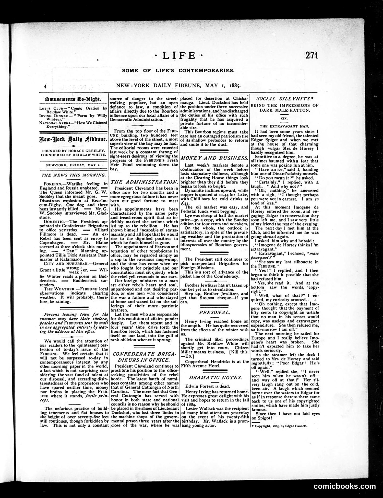 Life — May 14, 1885 — page 5: Life, 1885-05-14