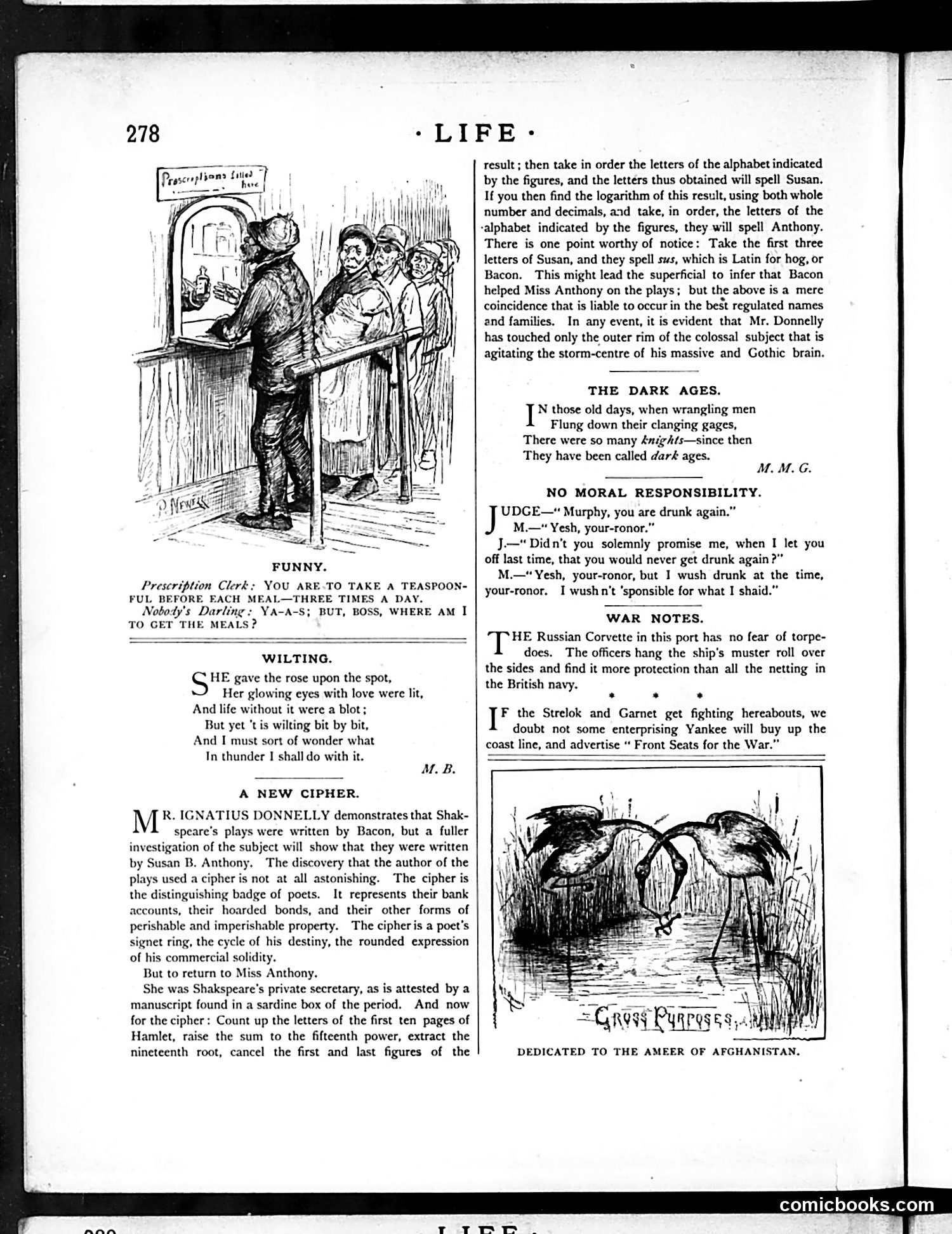 Life — May 14, 1885 — page 12: Life, 1885-05-14