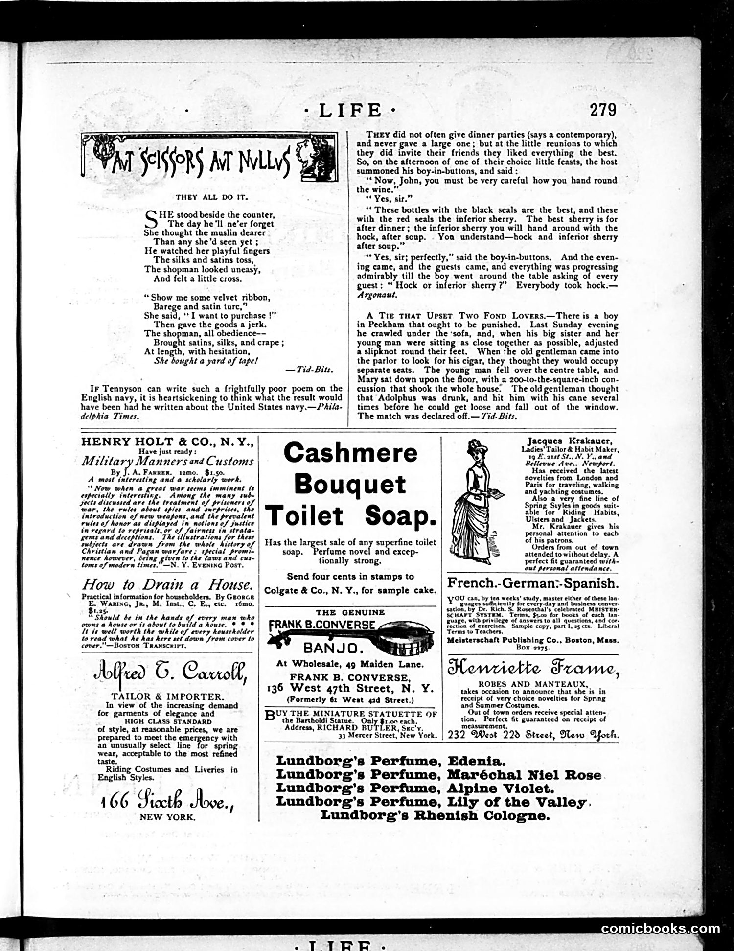 Life — May 14, 1885 — page 13: Life, 1885-05-14