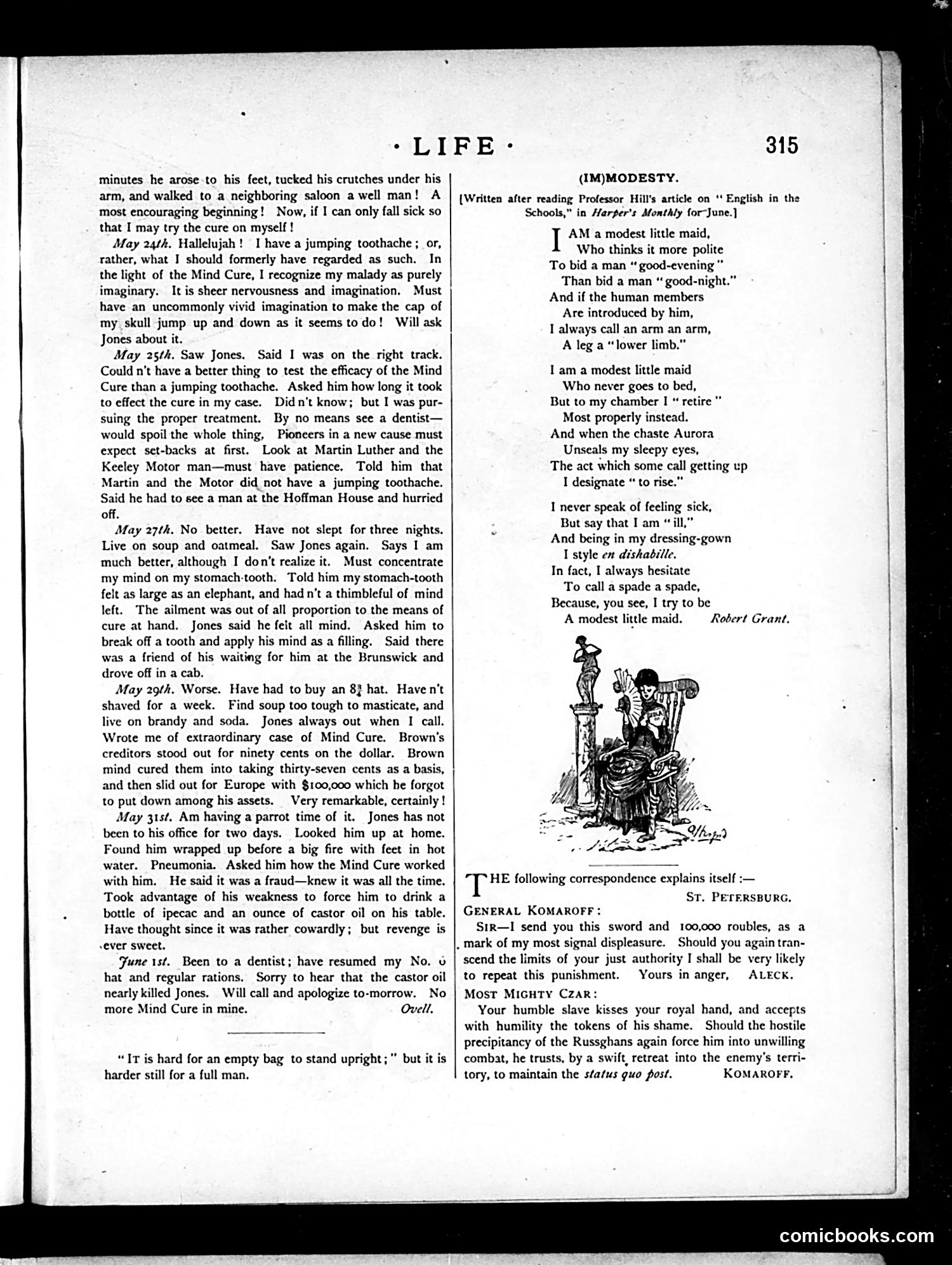 Life — June 4, 1885 — page 7: Life, 1885-06-04